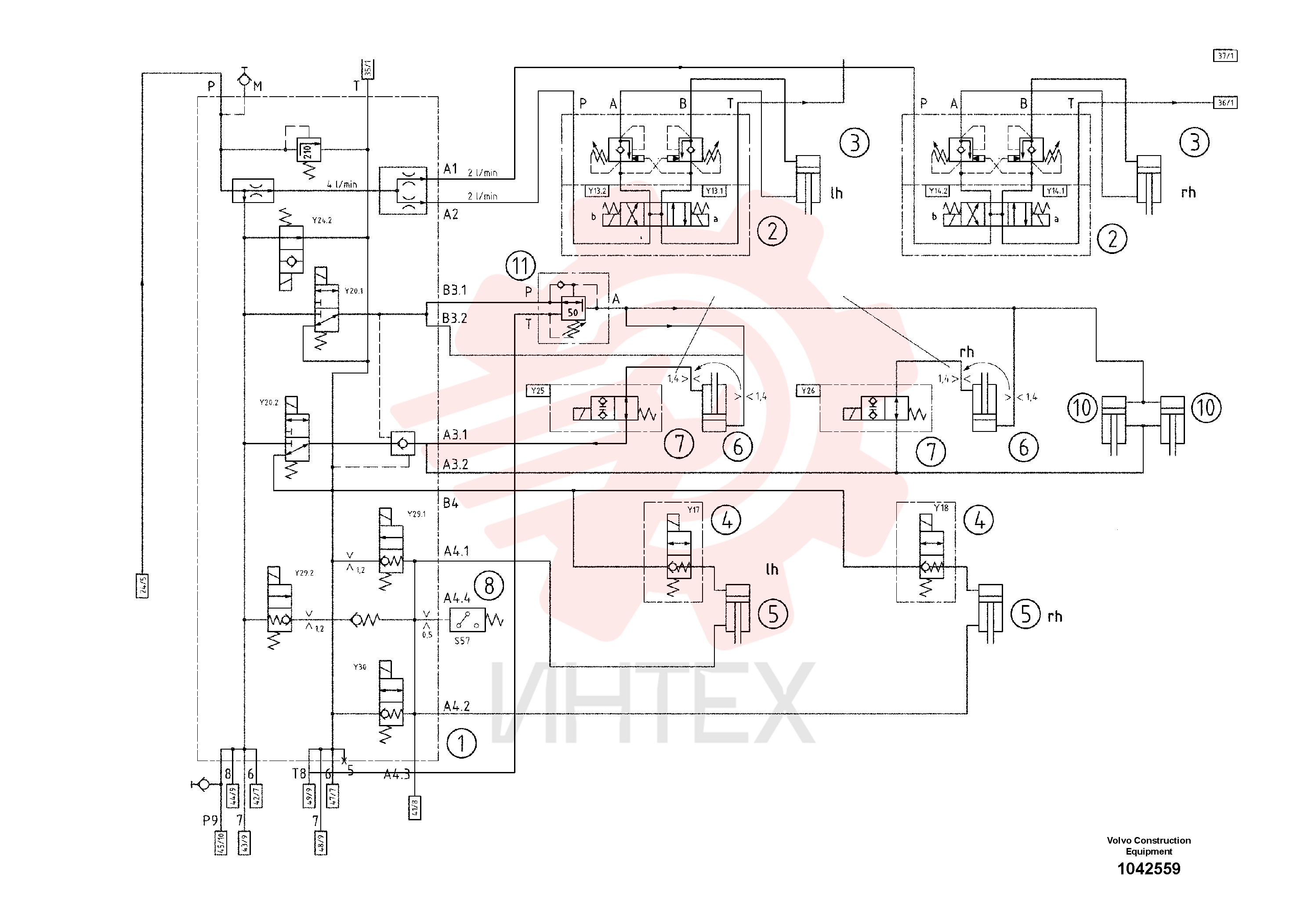 Valve block RM 80613920 (2)