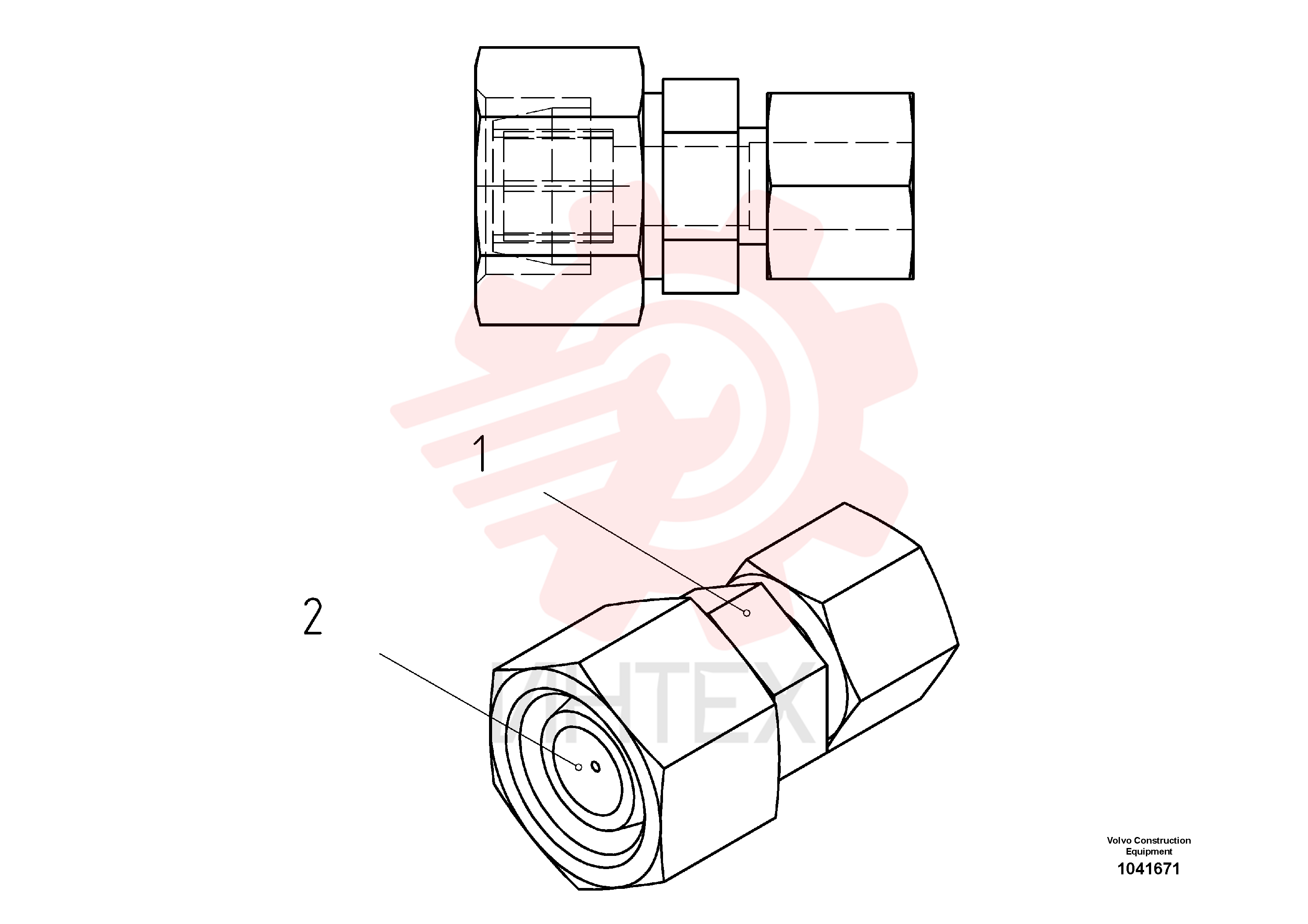 Coupling piece RM 14275762