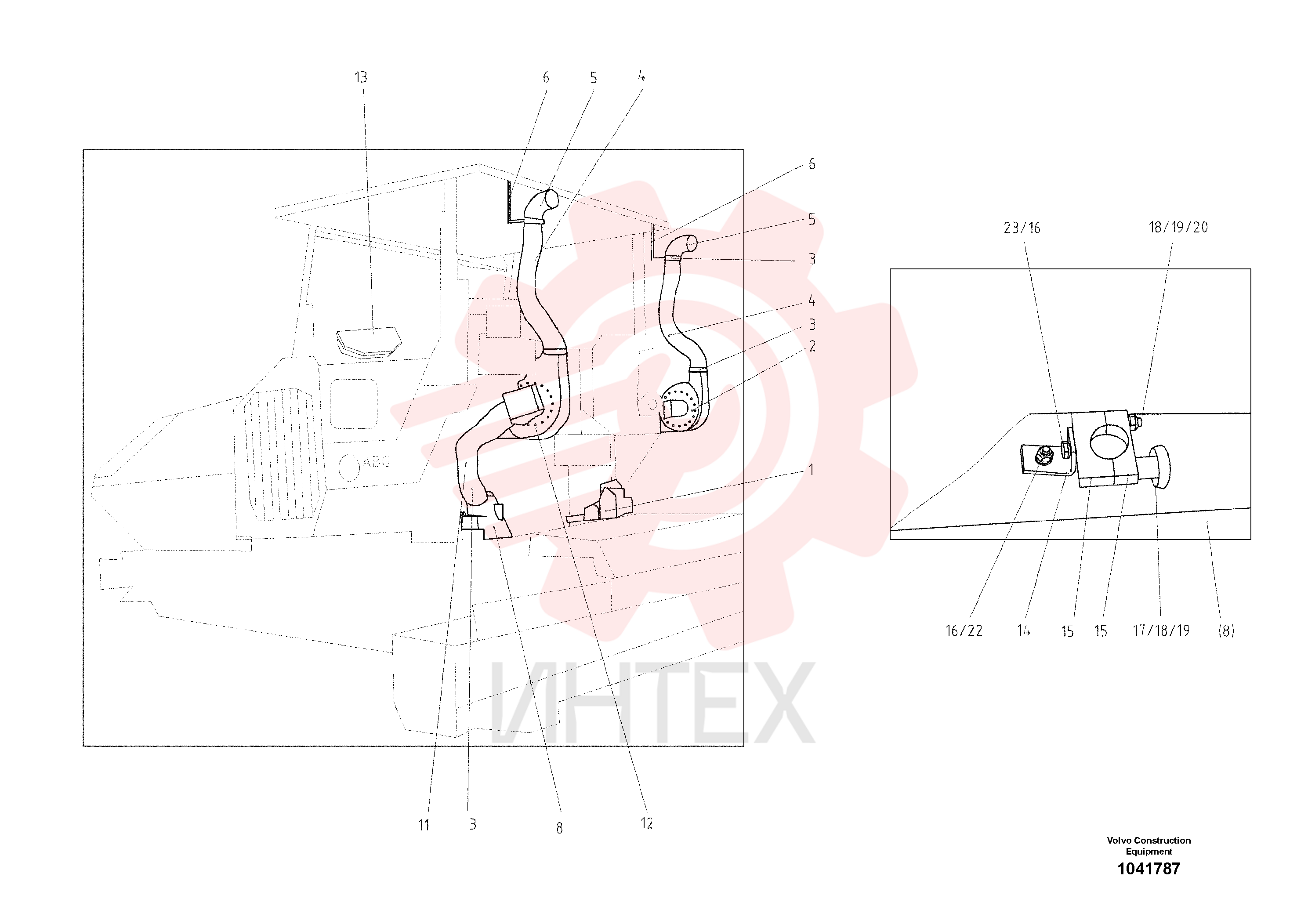 Intake opening RM 14320204