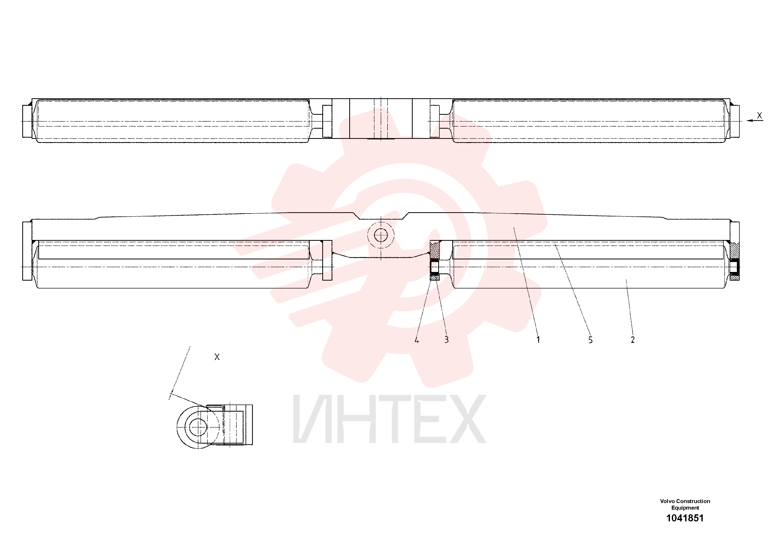 Oscillating Cross member RM 56258858