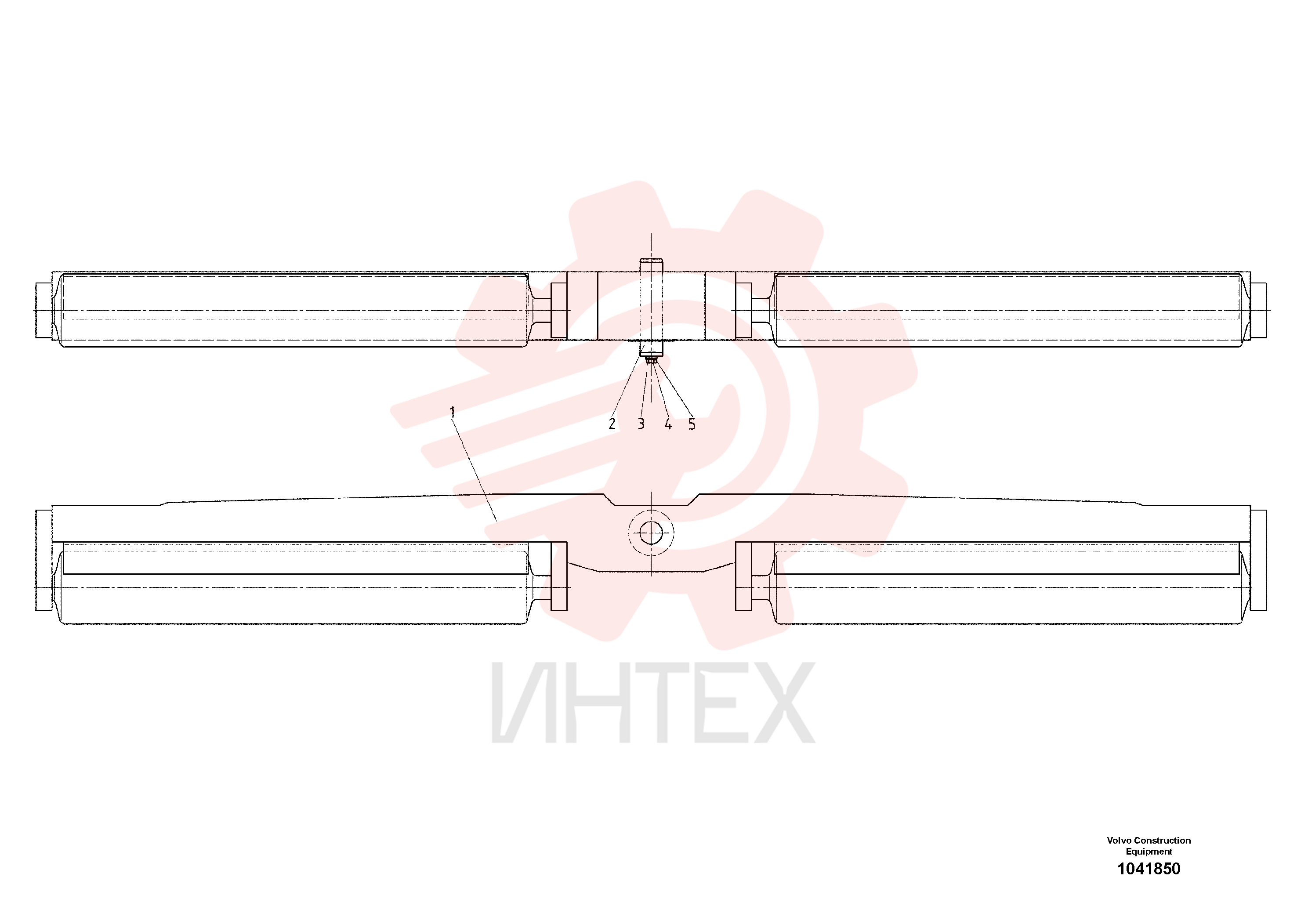 Oscillating Cross member RM 56258833