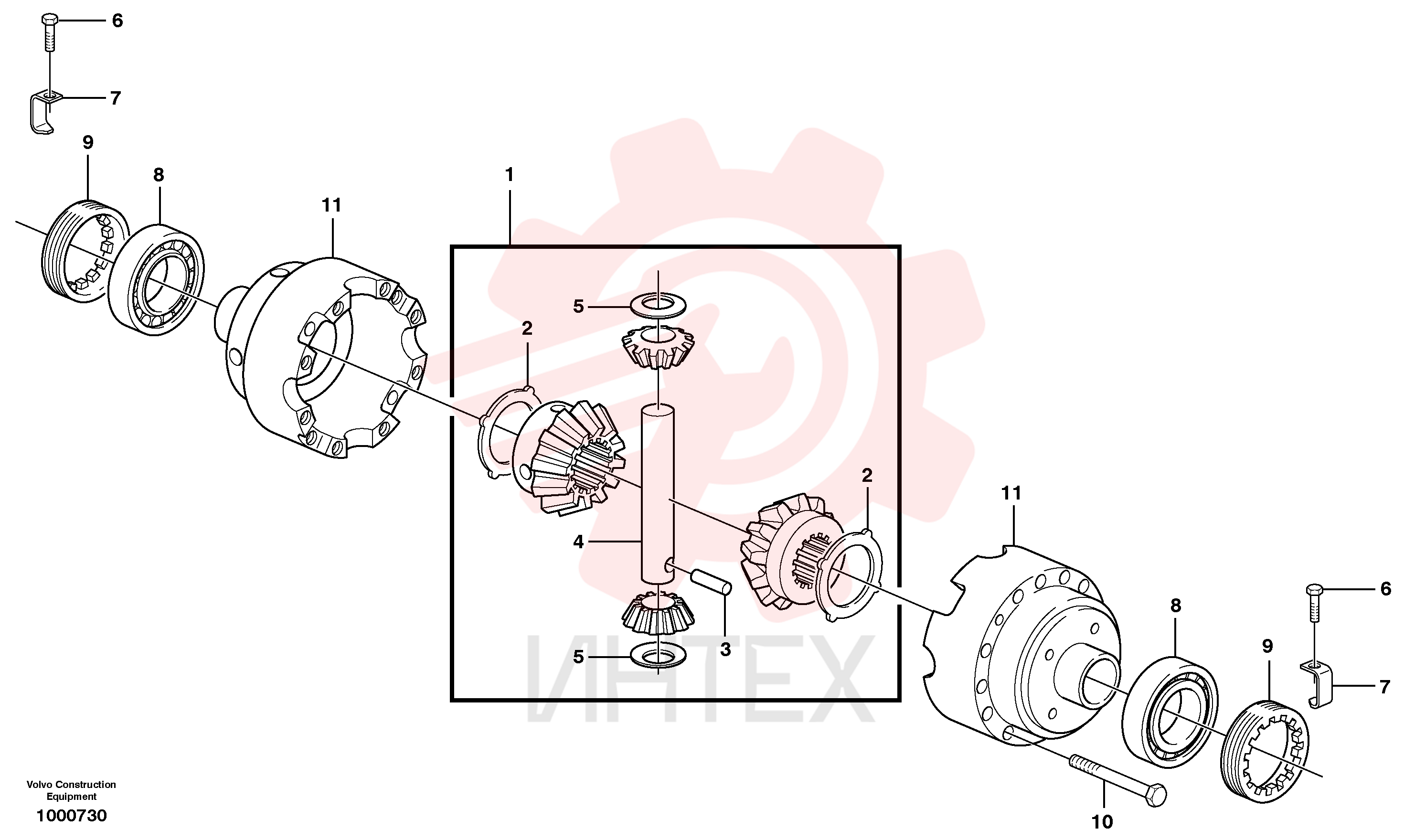 Diff Pinion Set