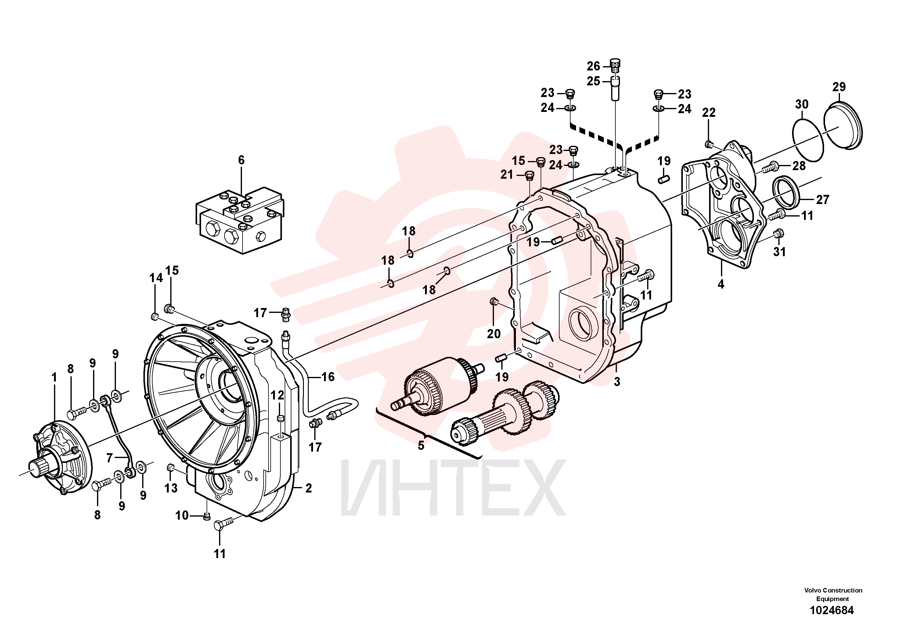 Коробка передач (КПП, трансмиссия) VOE 15600085 (1)