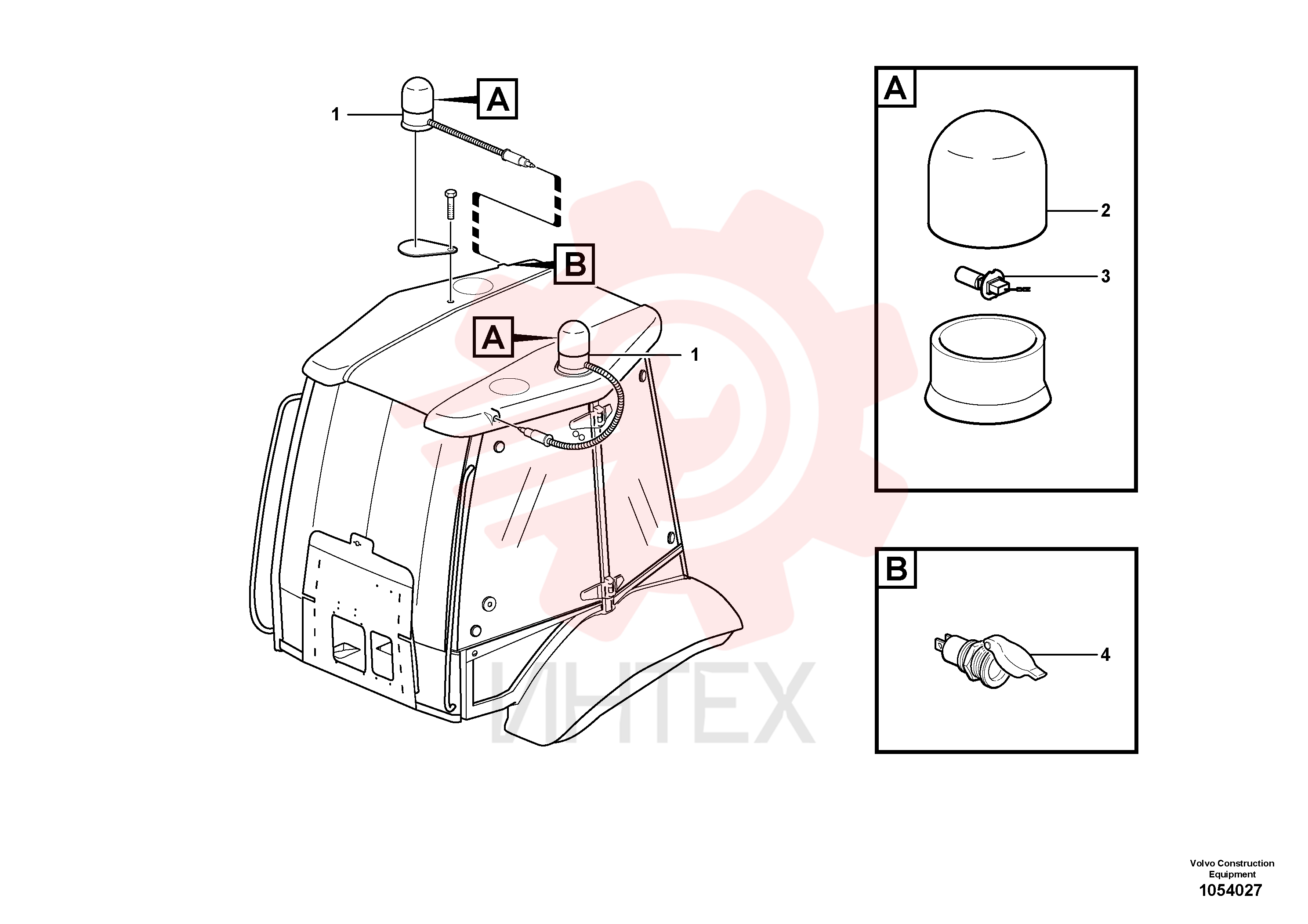 Rotating beacon