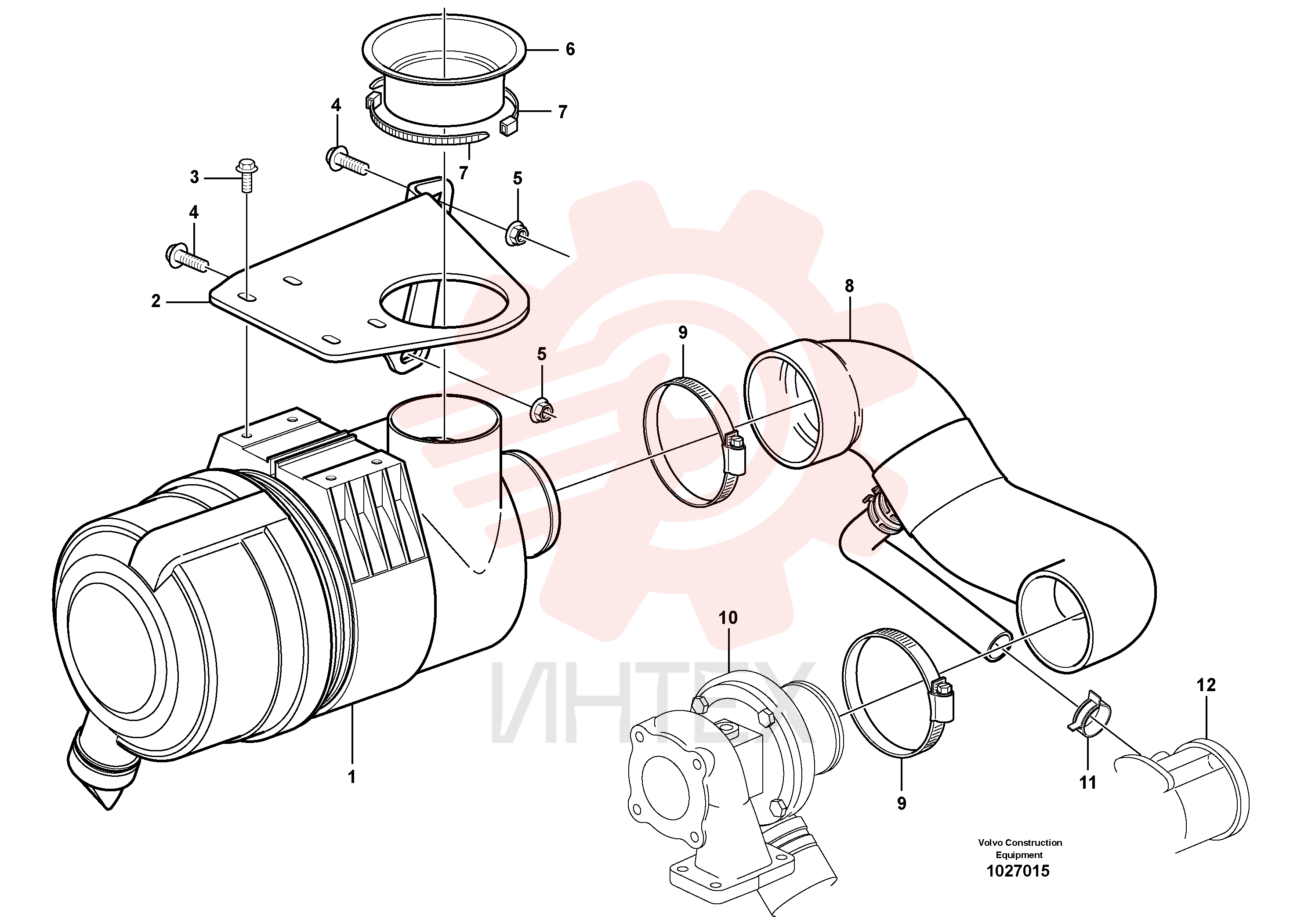 Hose clamp VOE 982021