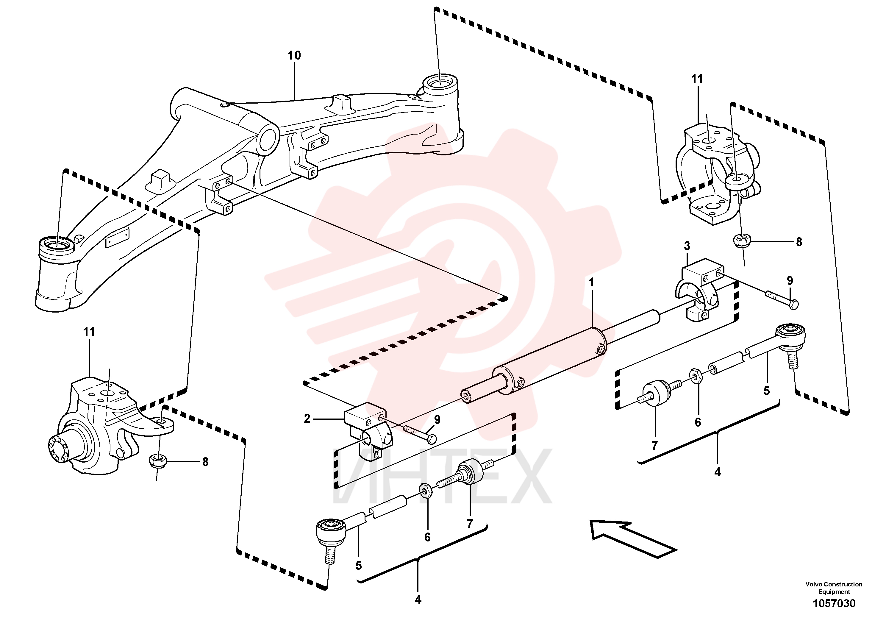 Sealing kit VOE 11712523 (1)