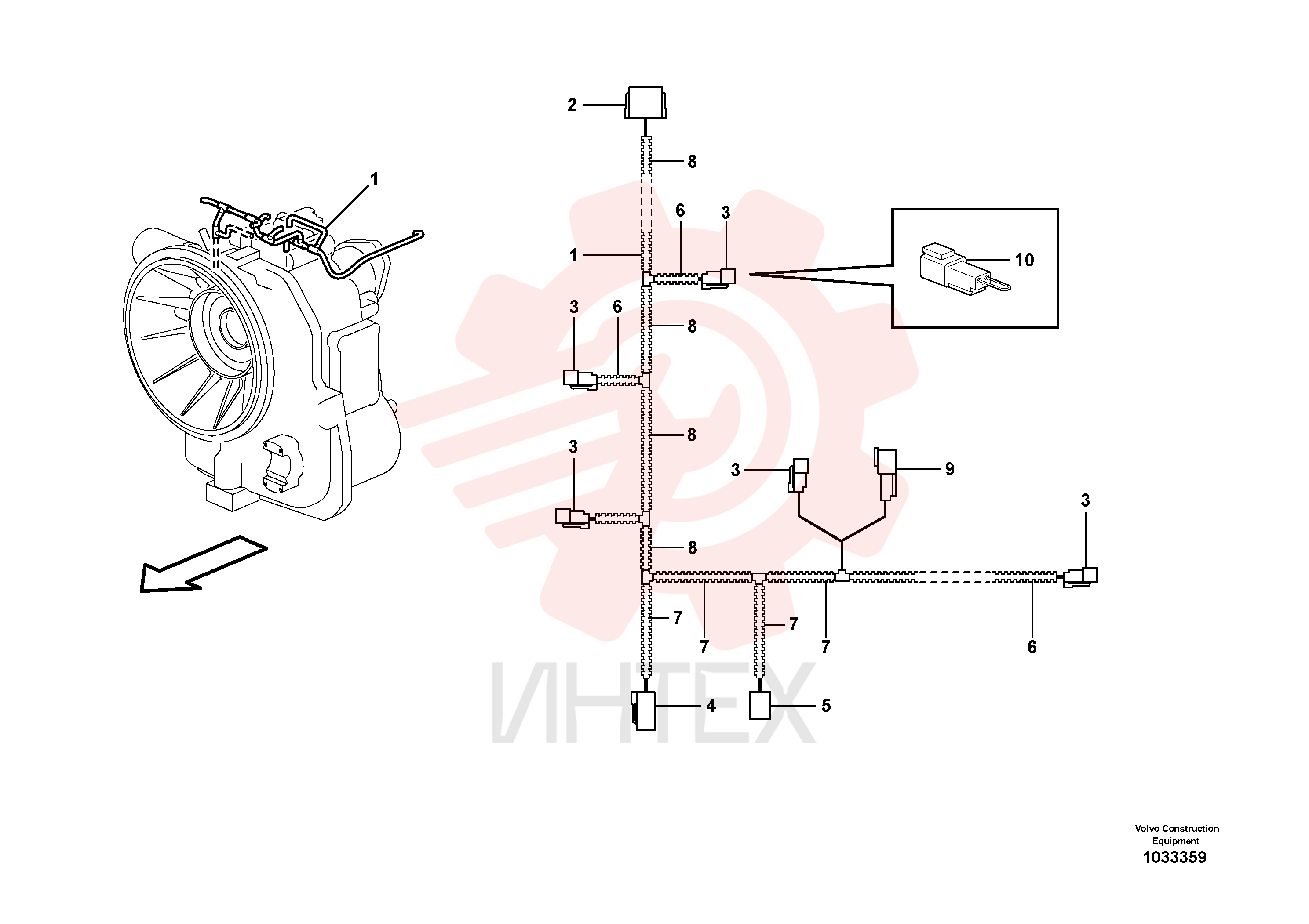 Cable harness