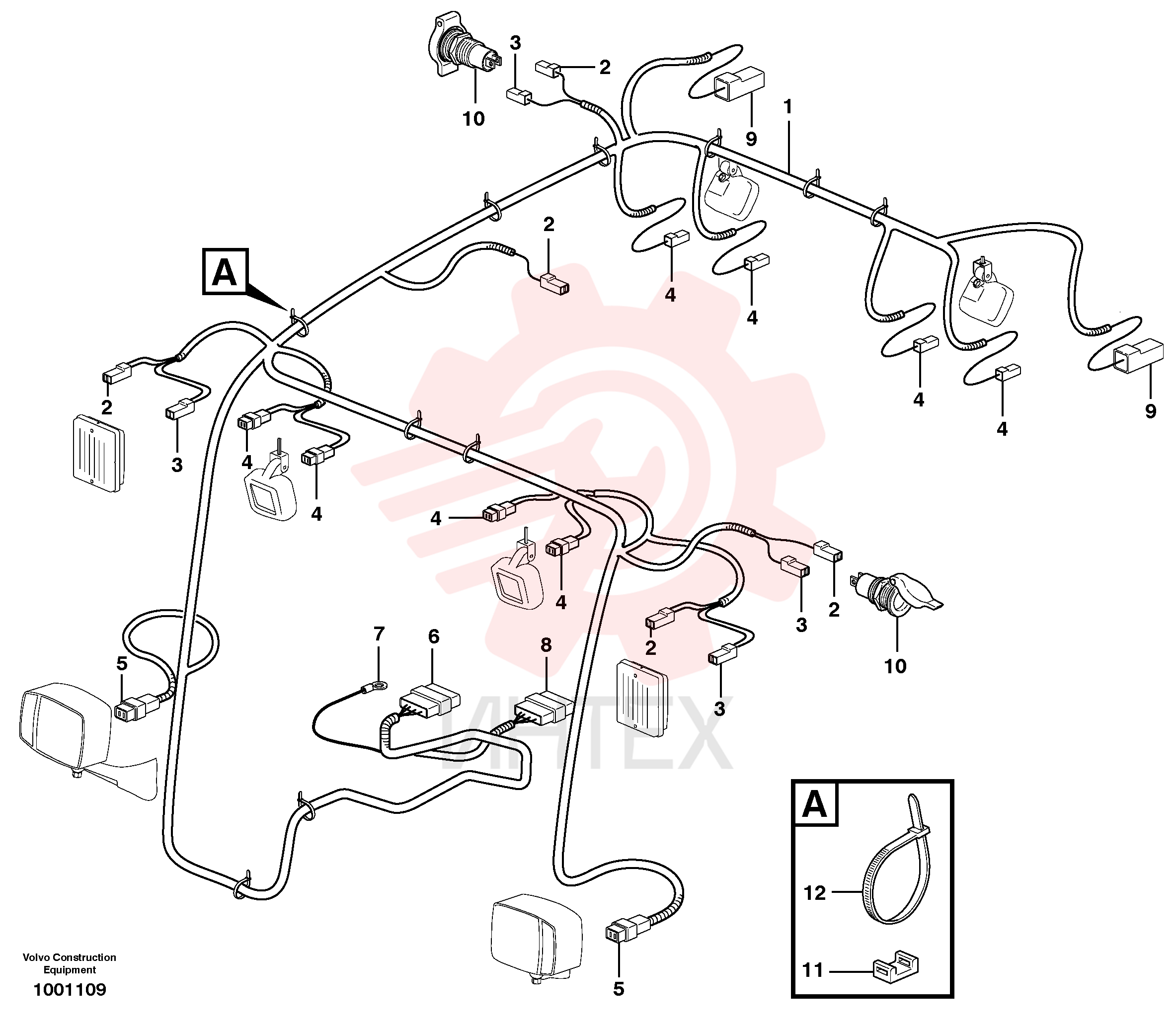 Cable harness