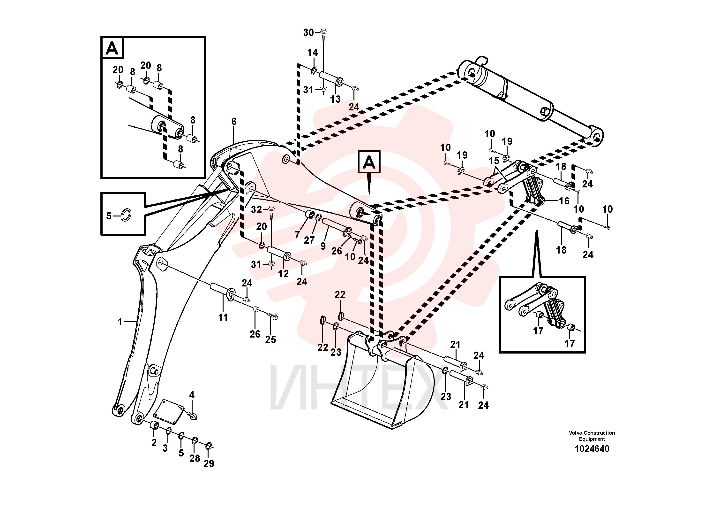 Excavator Boom