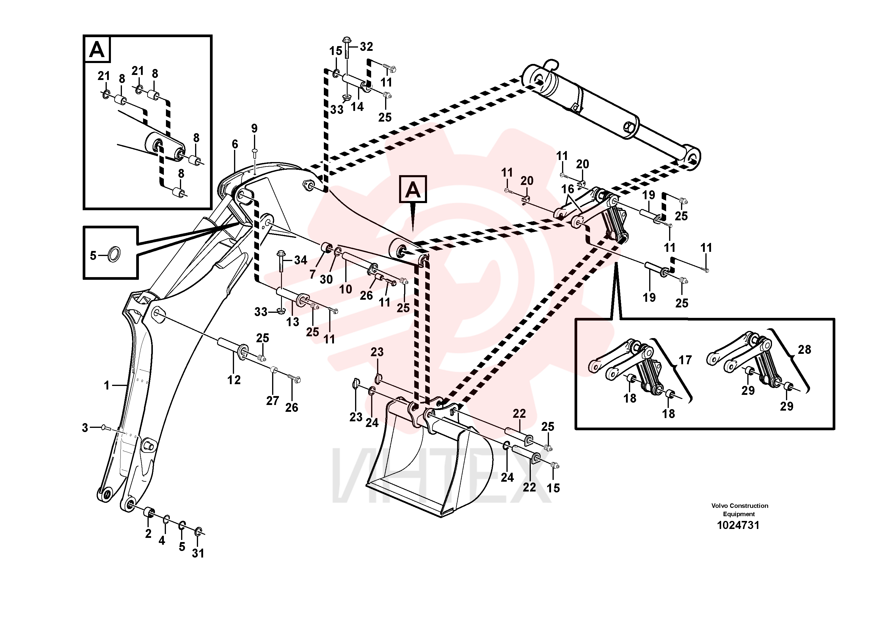 Excavator Boom