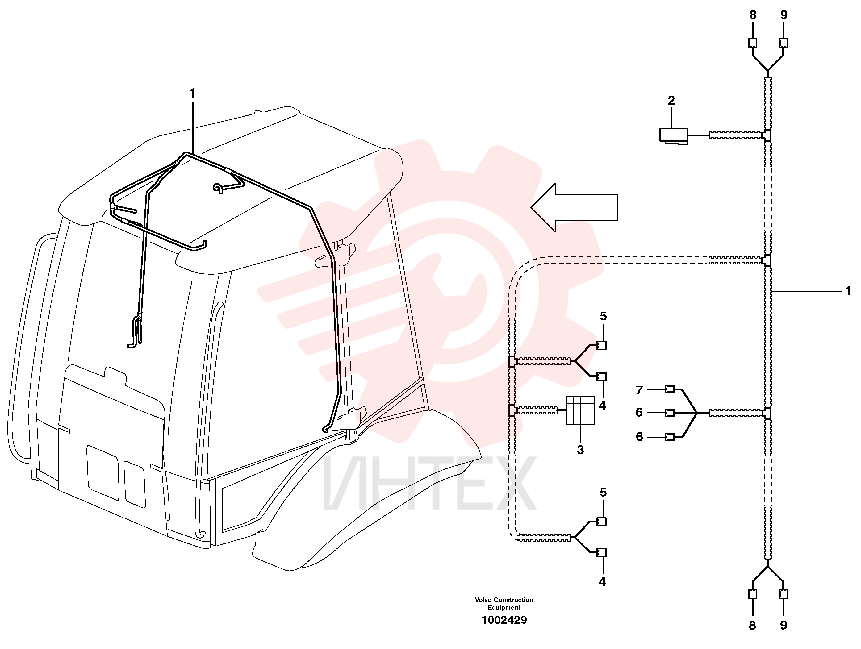 Wire harness VOE 11888374 (1)