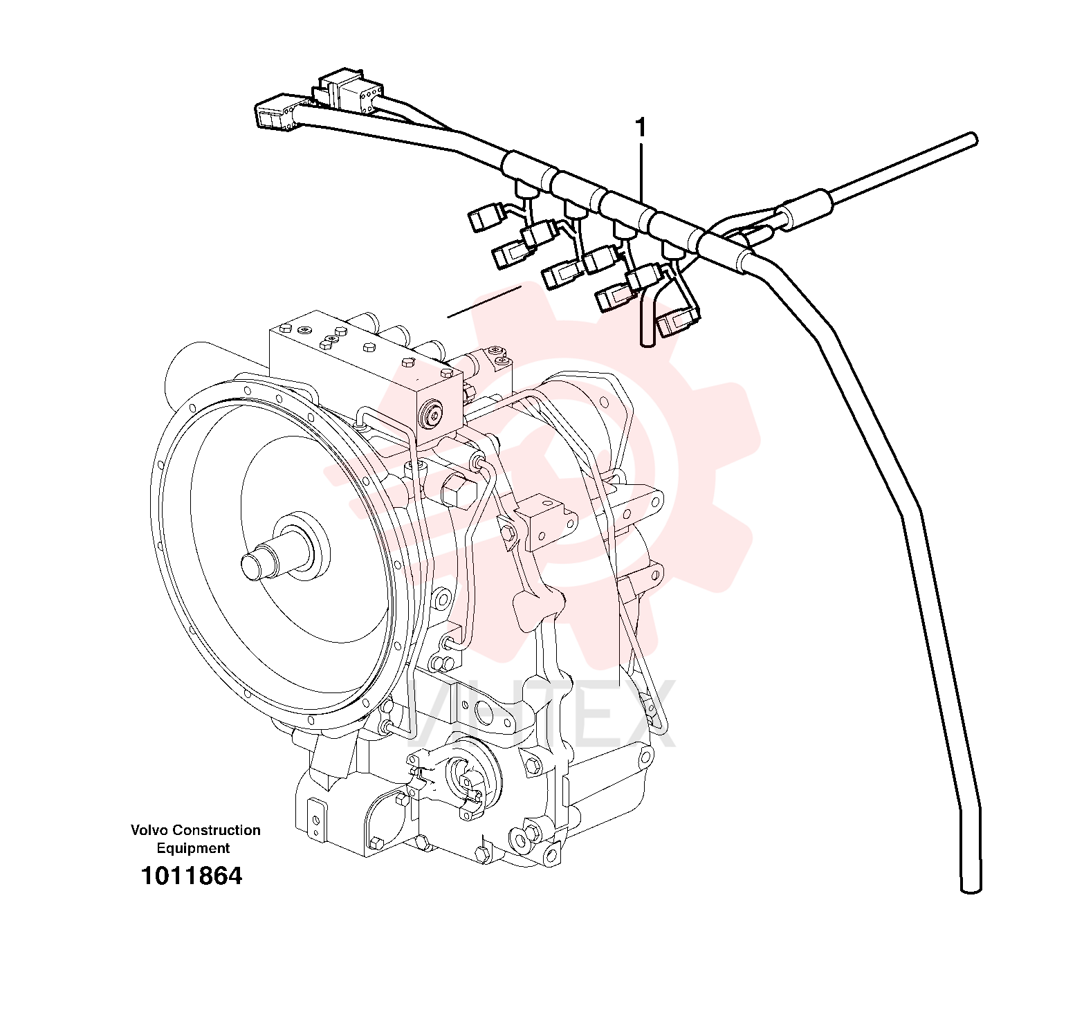Wire harness VOE 11885622 (1)