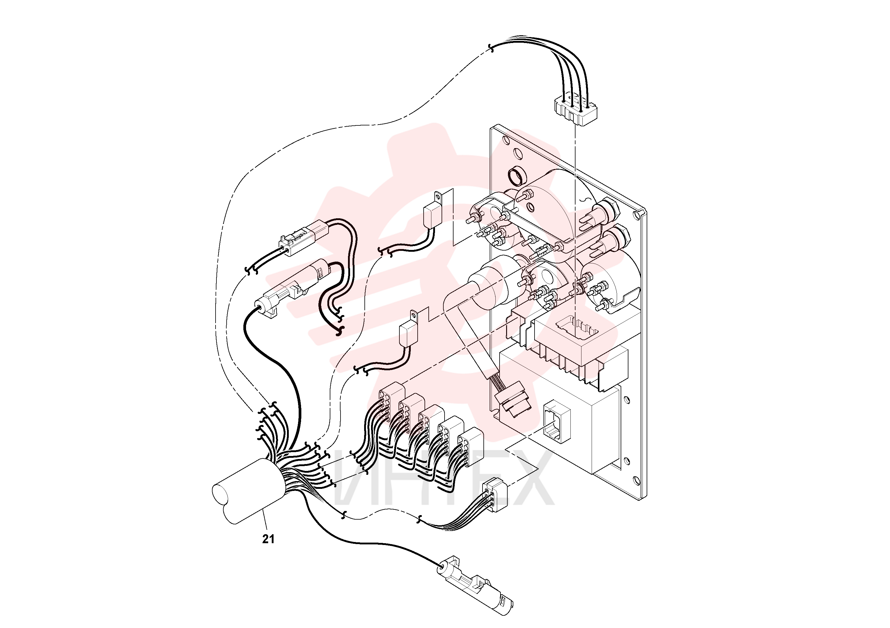 Cable harness