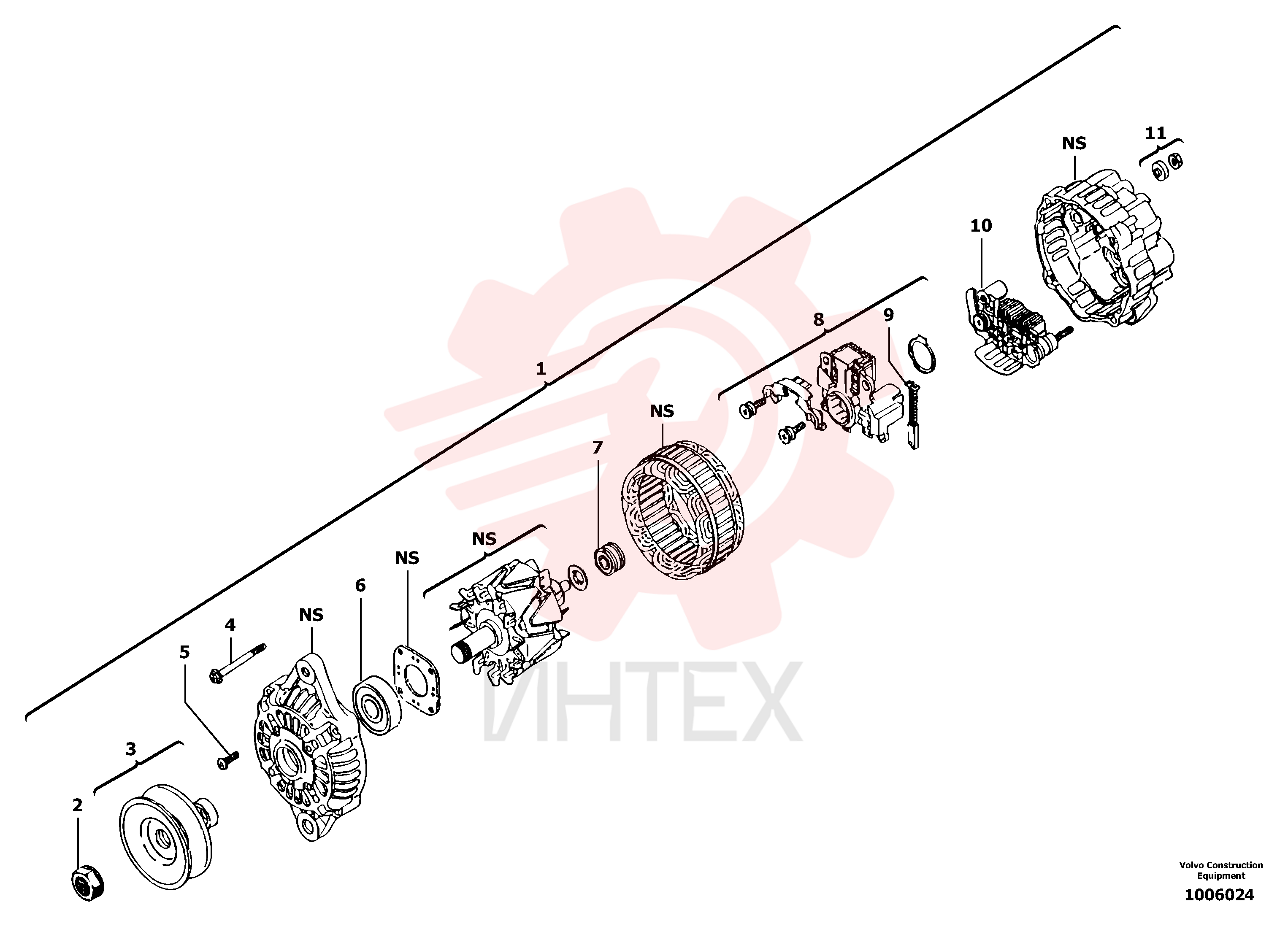 Alternator PJ7417699