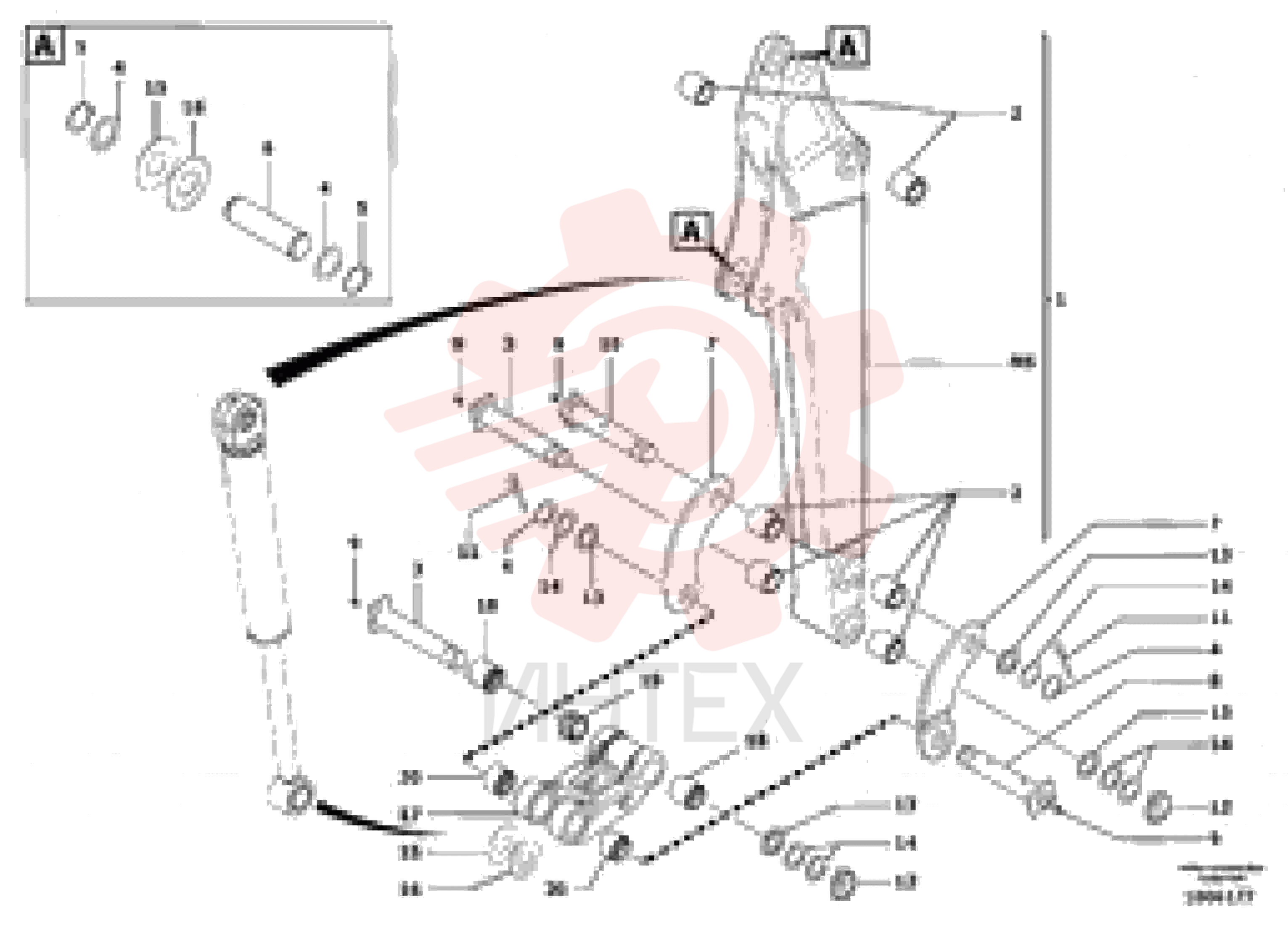 Assembly drawing VOE11800199