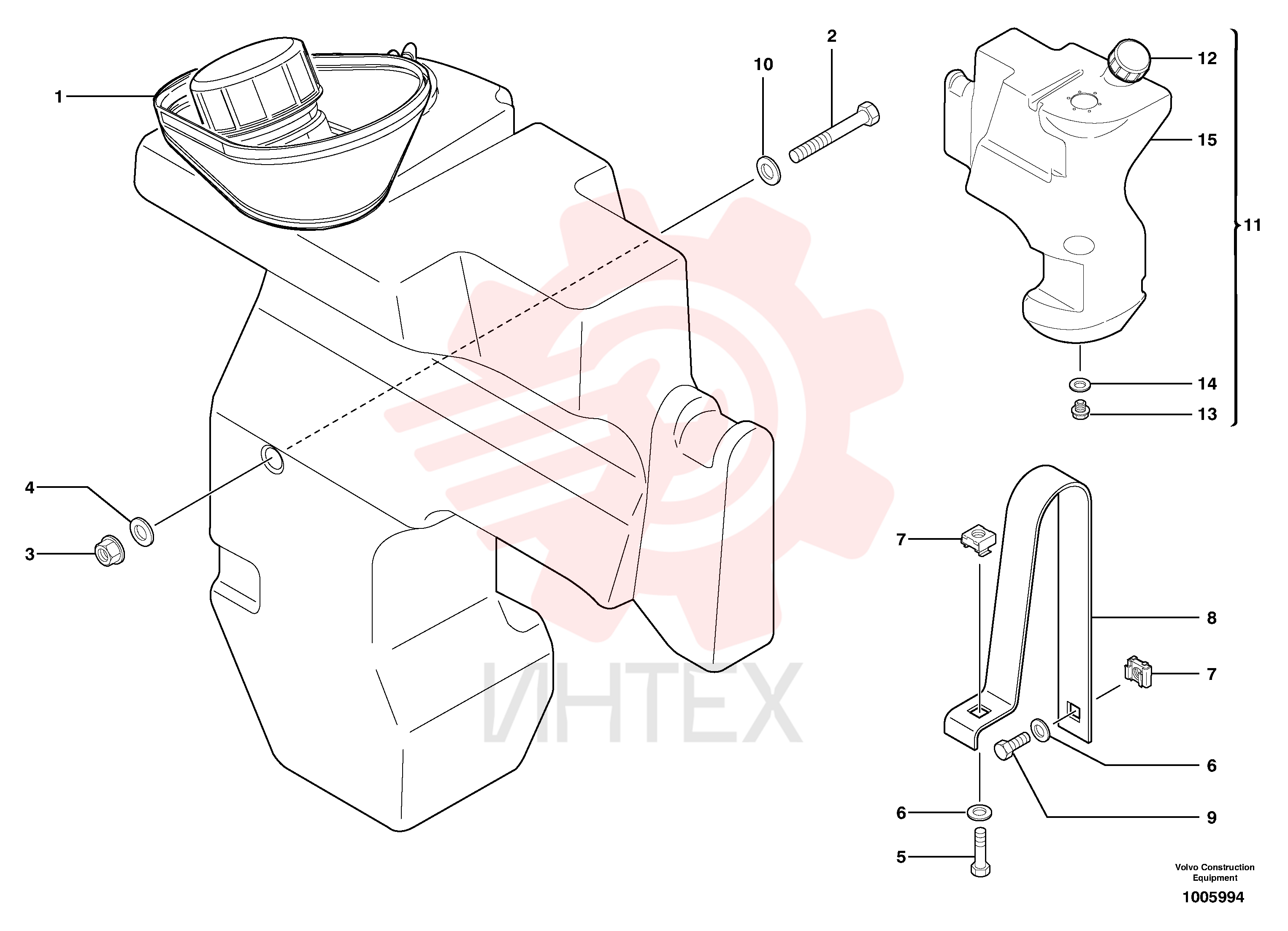Deflector VOE11801581