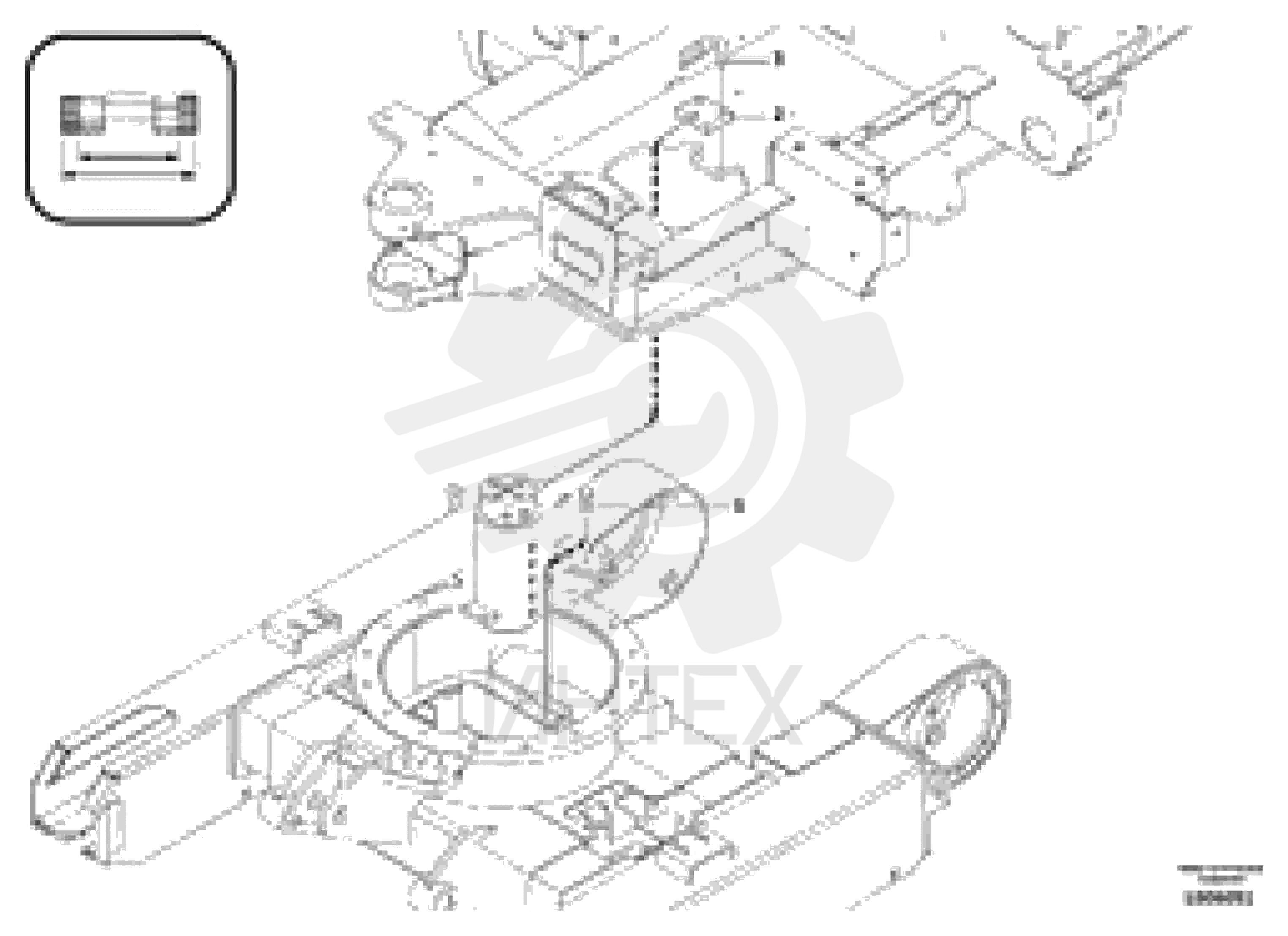 Flange screw VOE946671