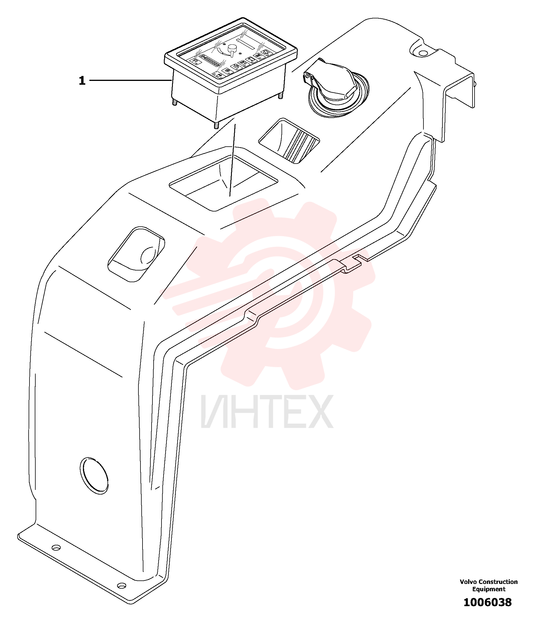 Instrument cluster VOE11806199