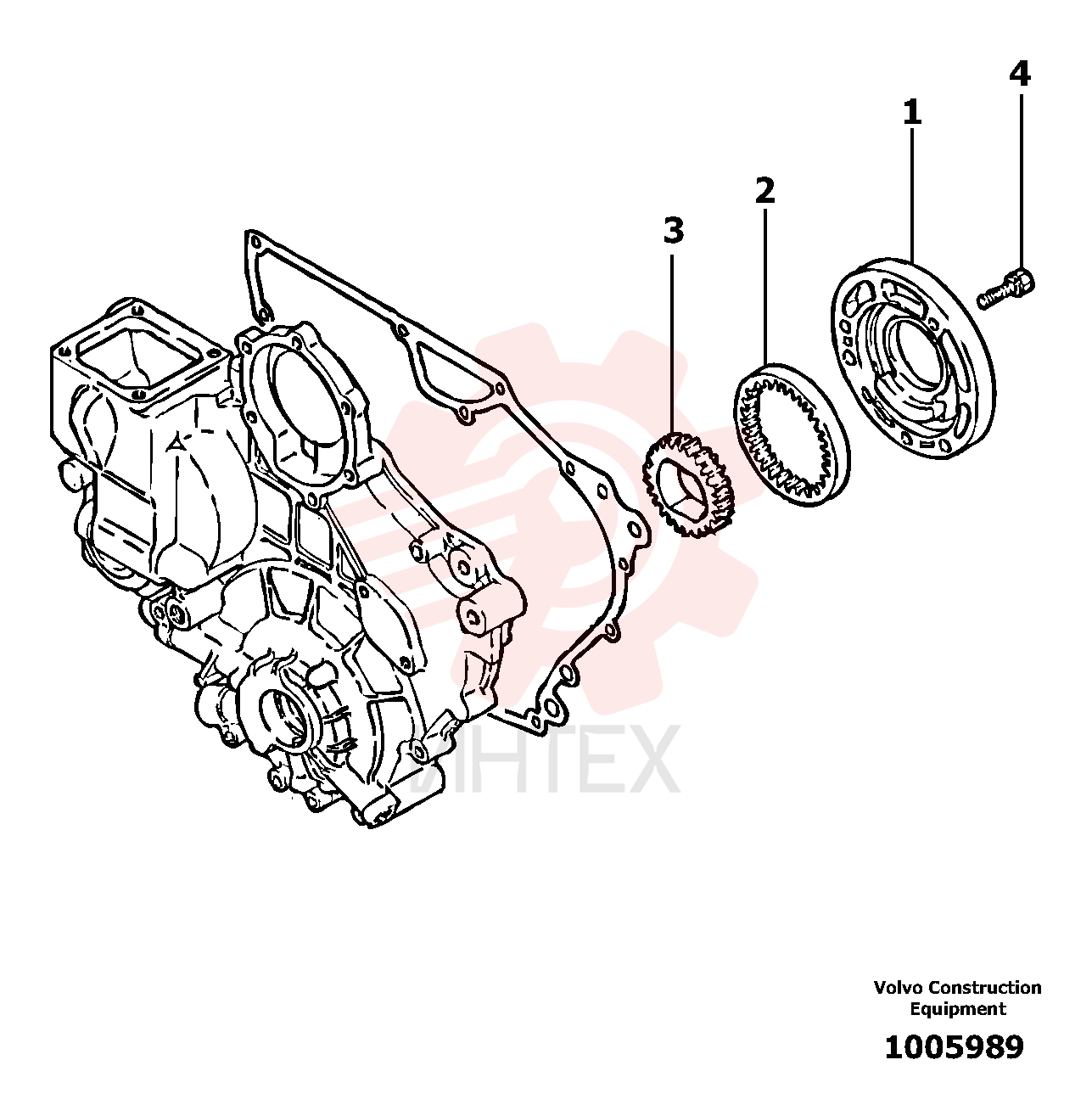 Oil pump housing PJ7410671
