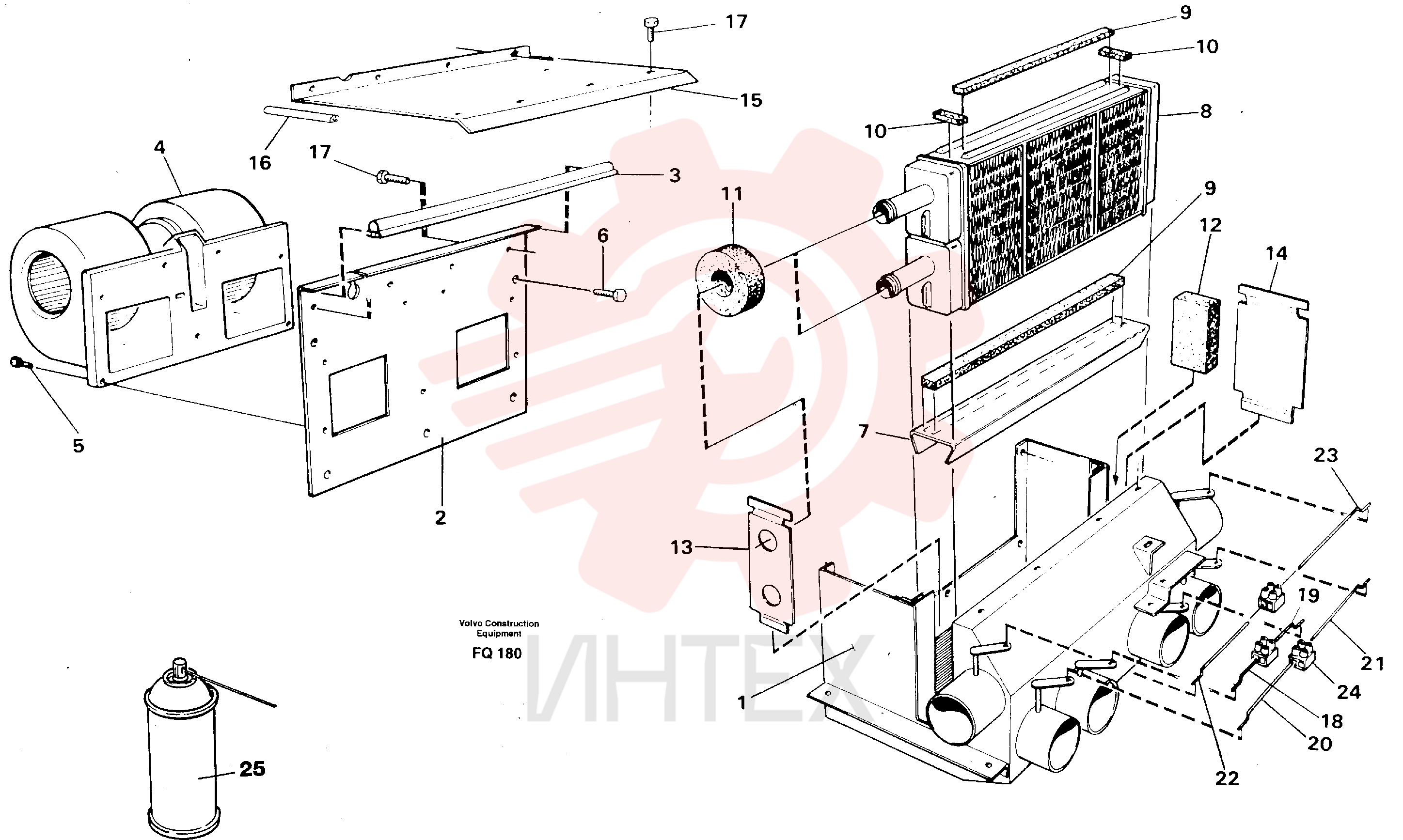 Cab heater