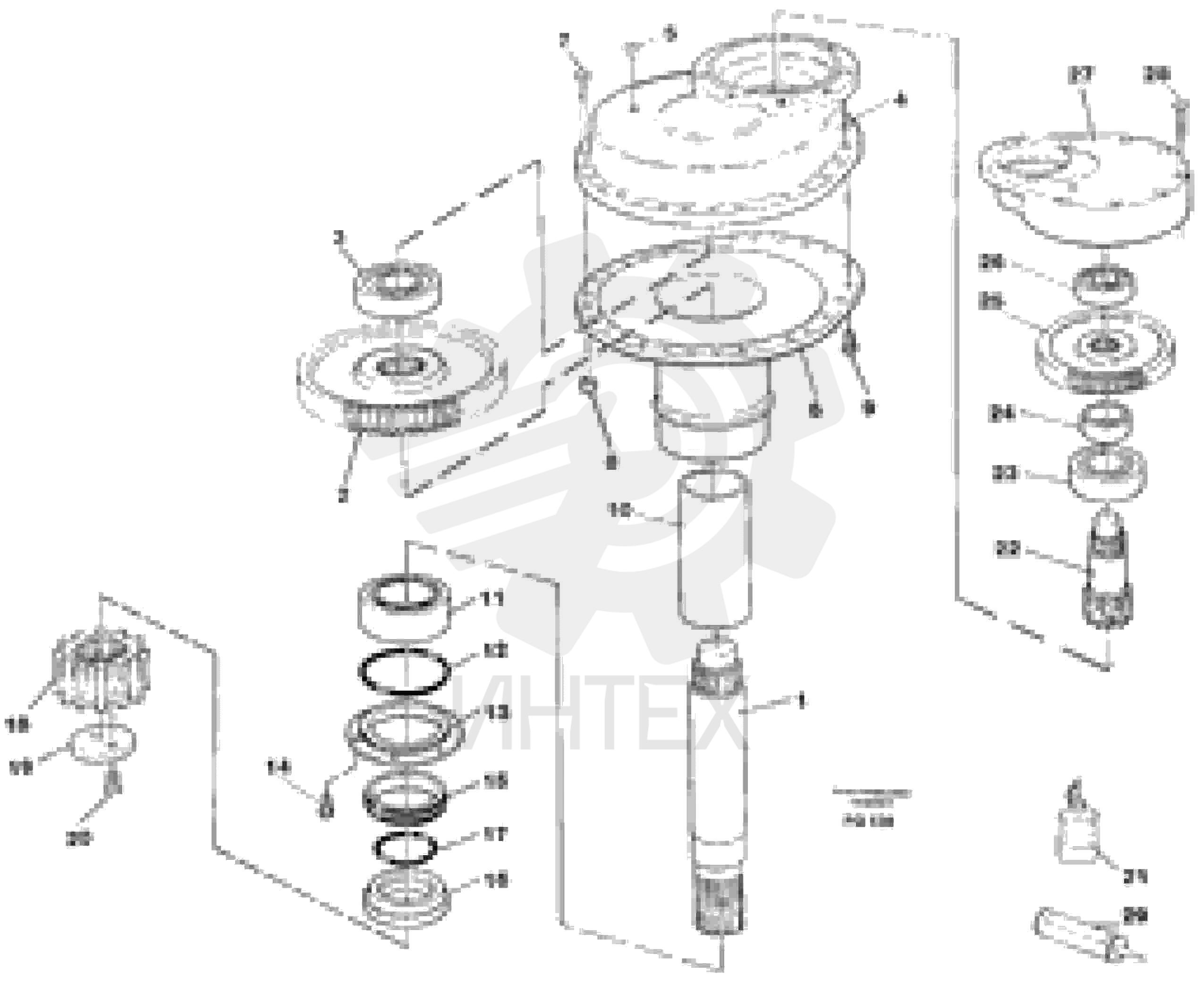 Swg Gearbox VOE 14250820