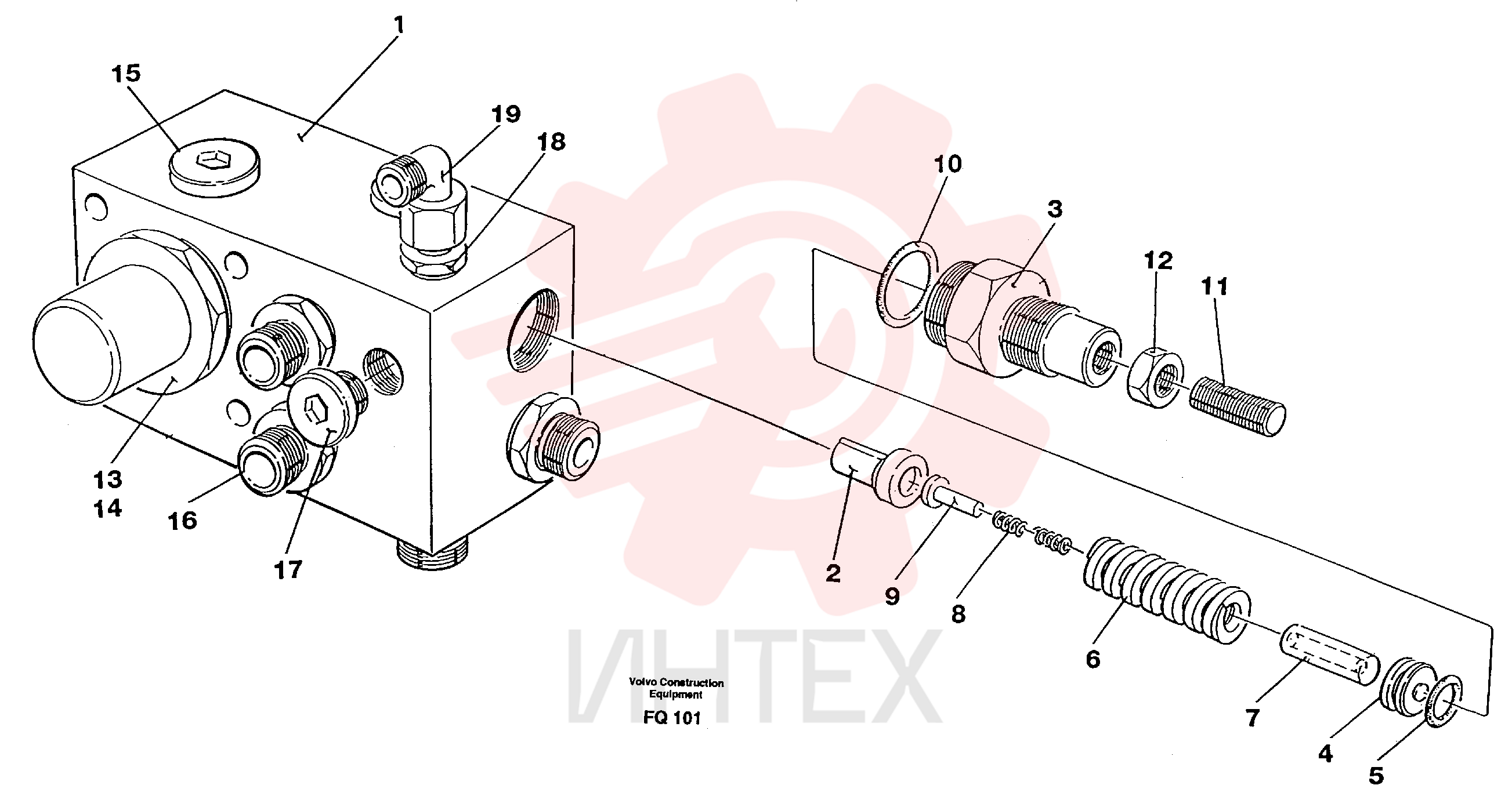 Tank connection VOE 14251307