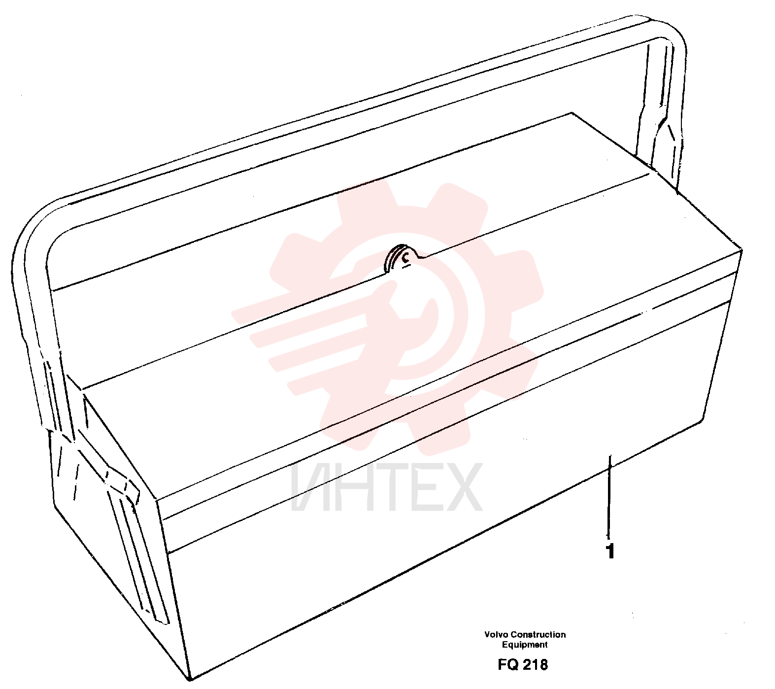 Tool box VOE 14025753