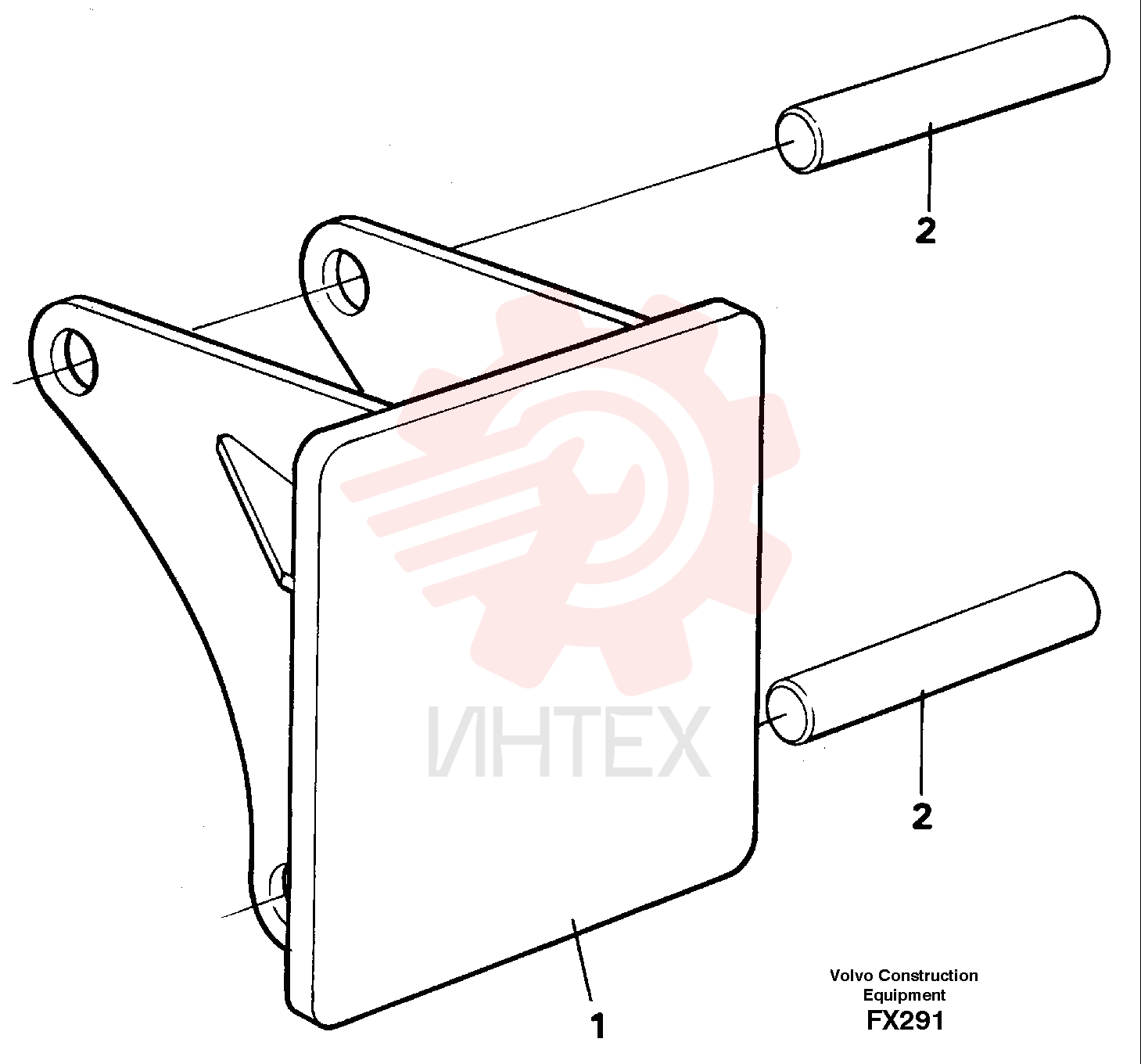Hydraulic Hammer Plate