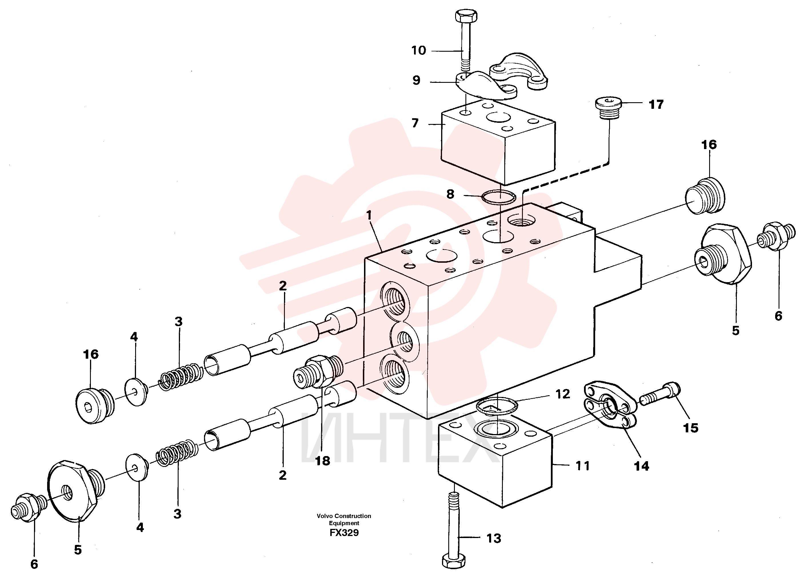Operating valve