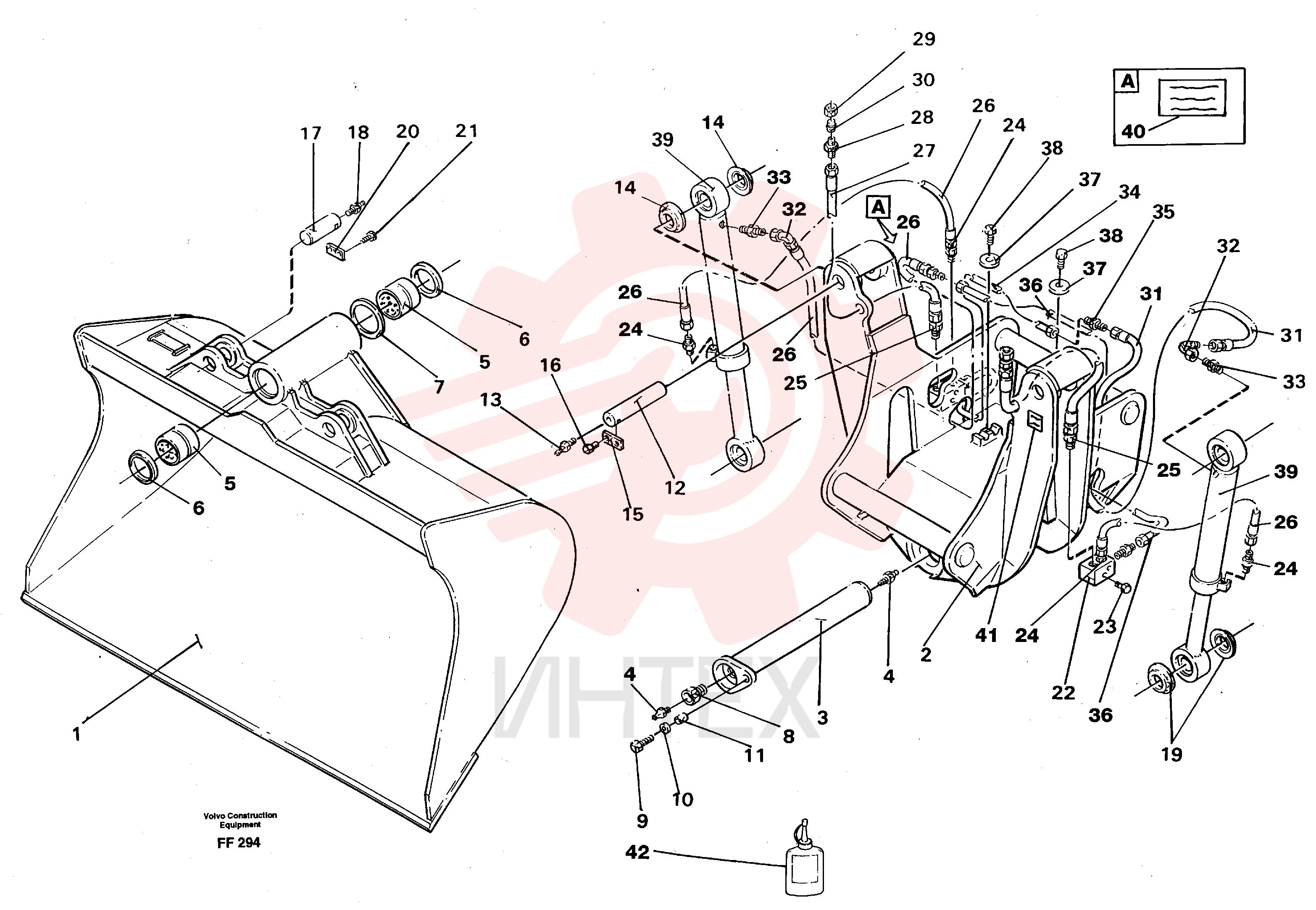 Slope Bucket VOE 14265052