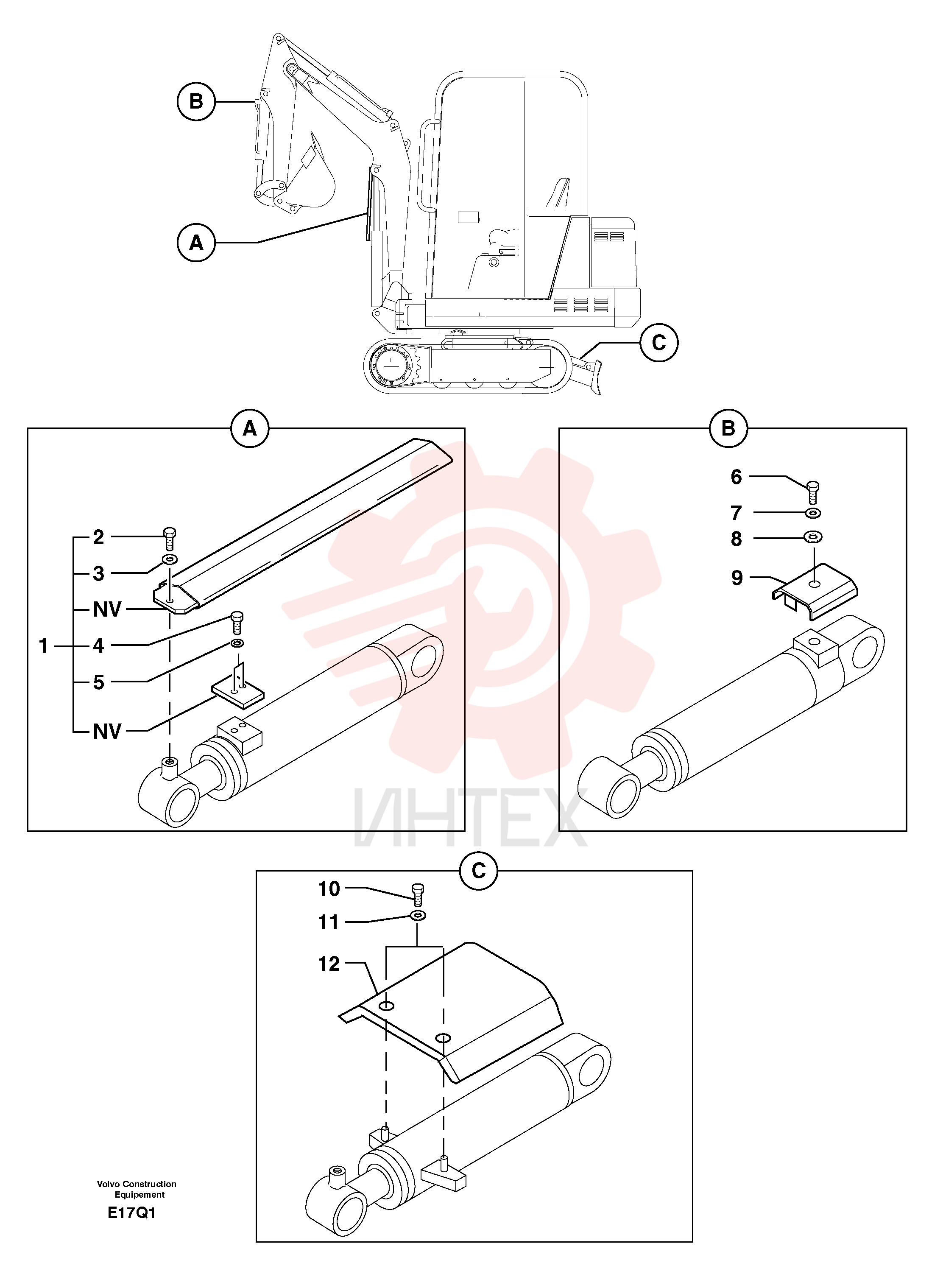 Cylinder rod protec
