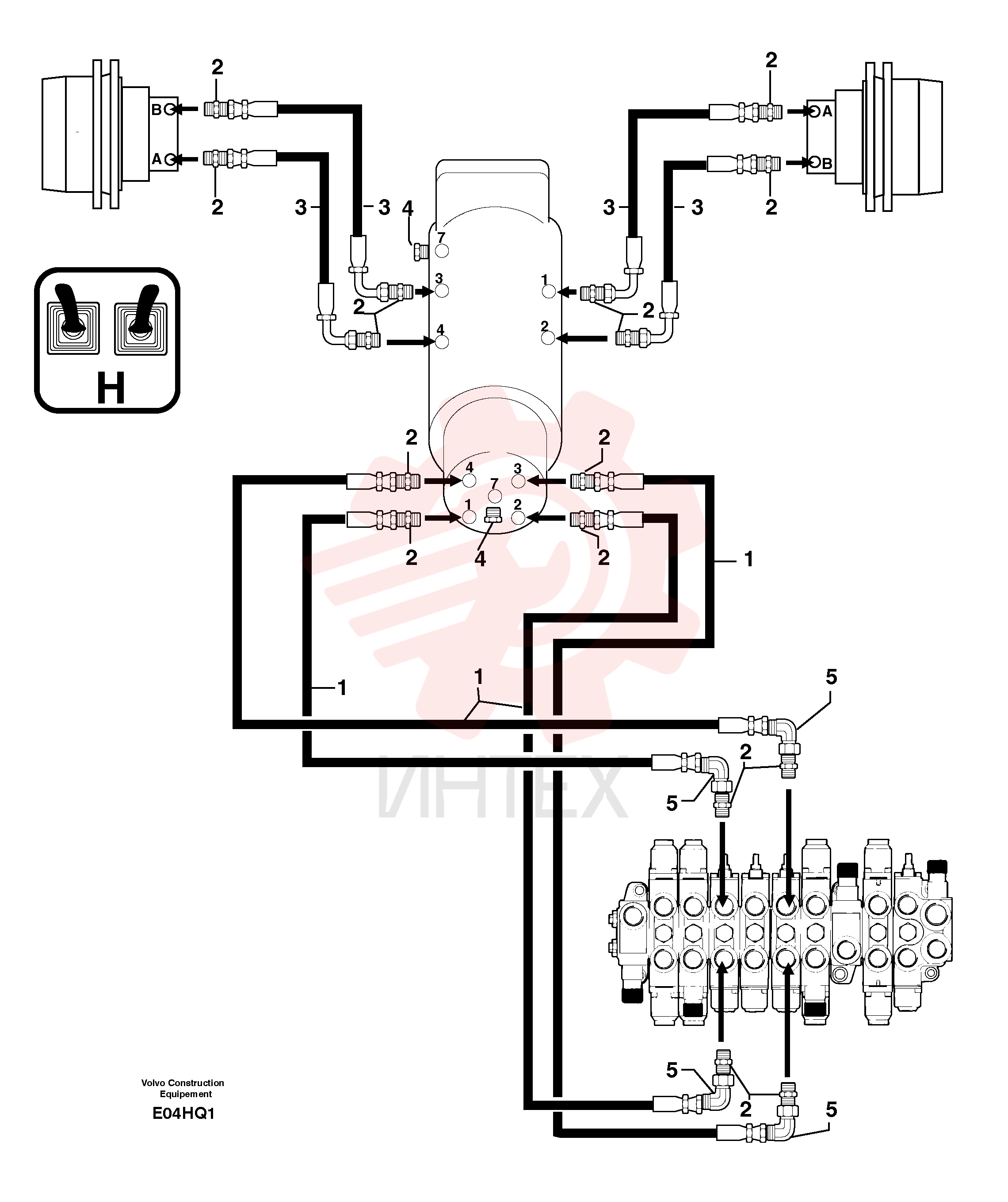 High pressure hose