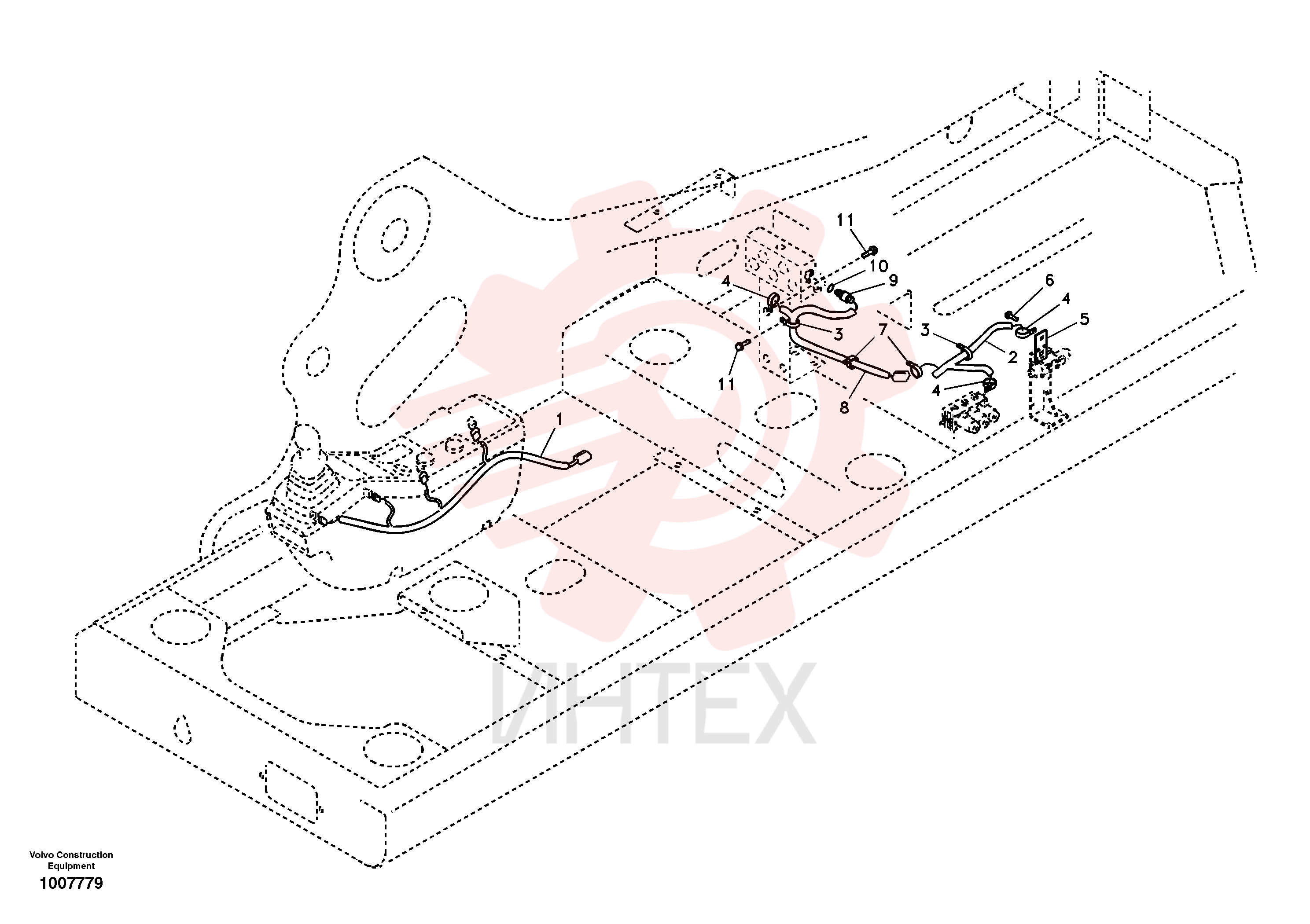 Wire harness VOE 14518140