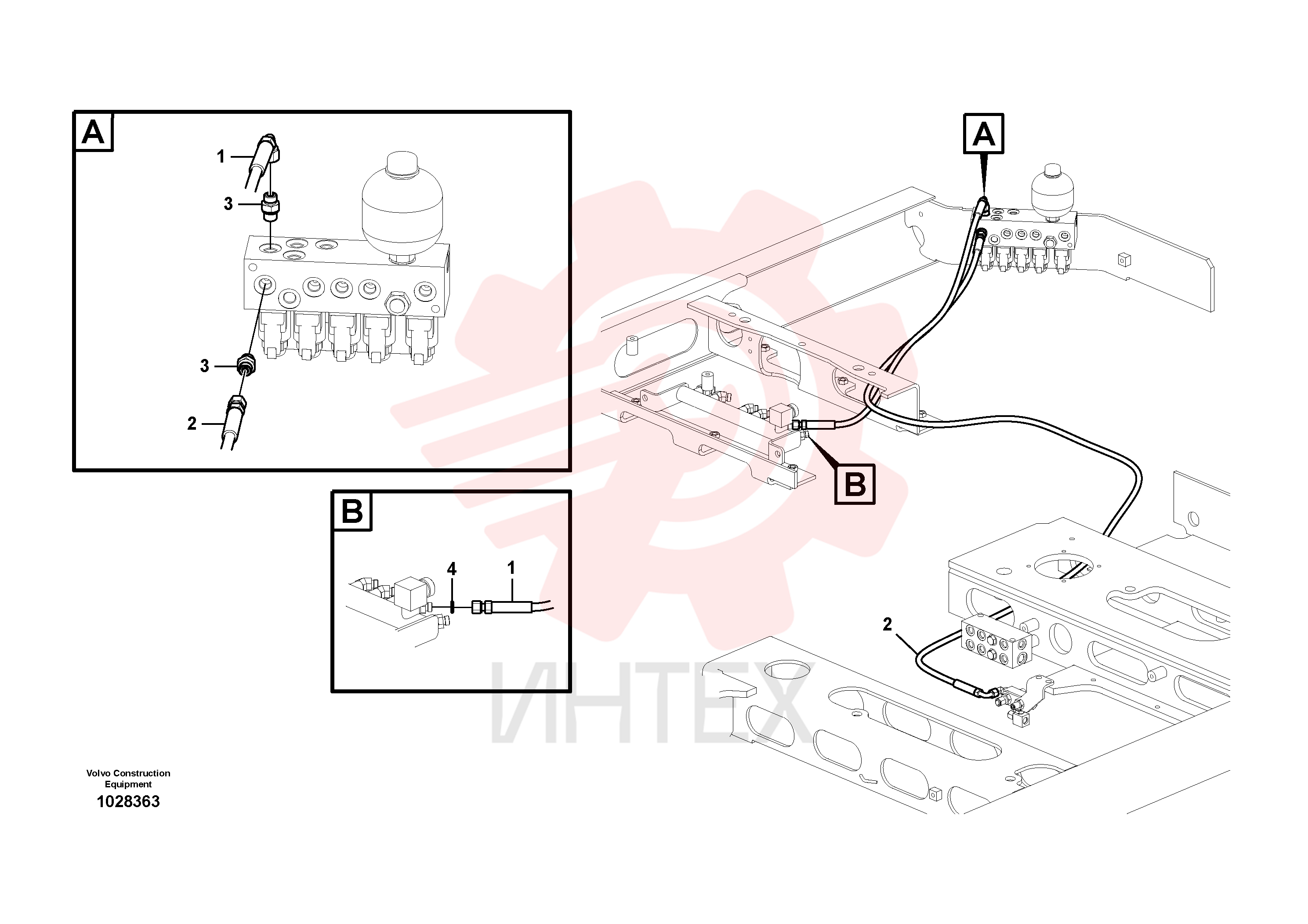 Hose assembly VOE 937110
