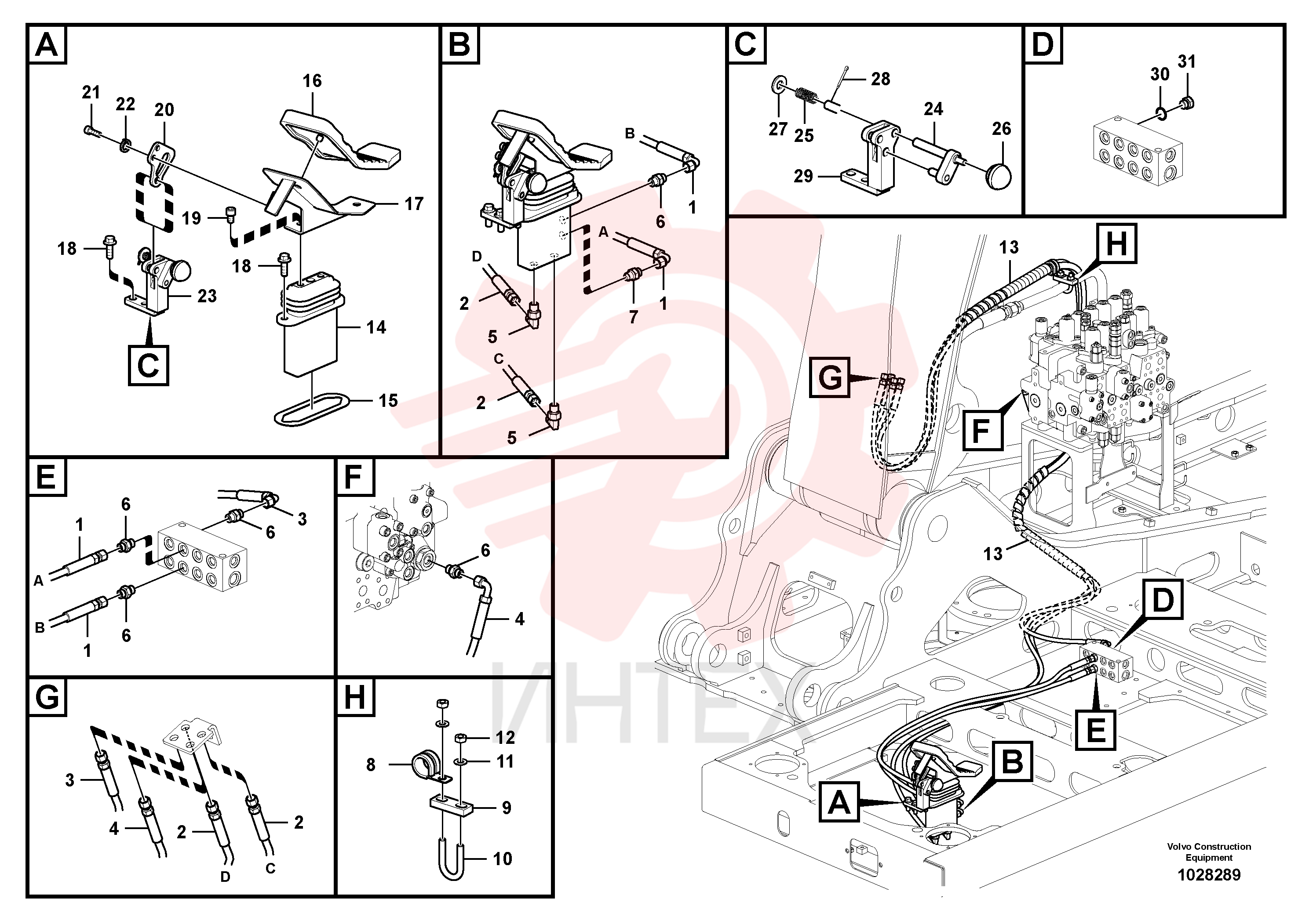 Hose assembly VOE 936816