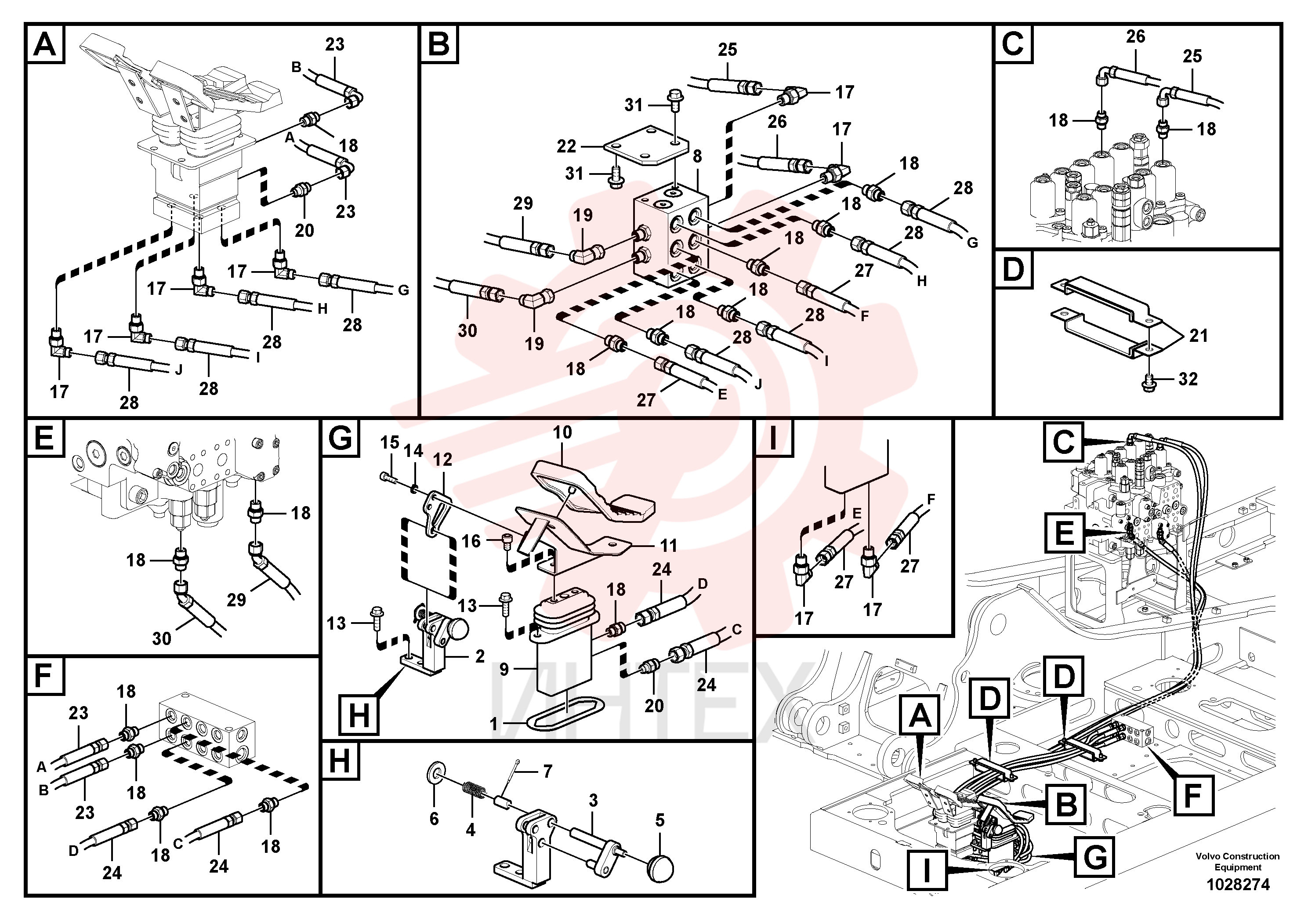 Hose assembly VOE 936956