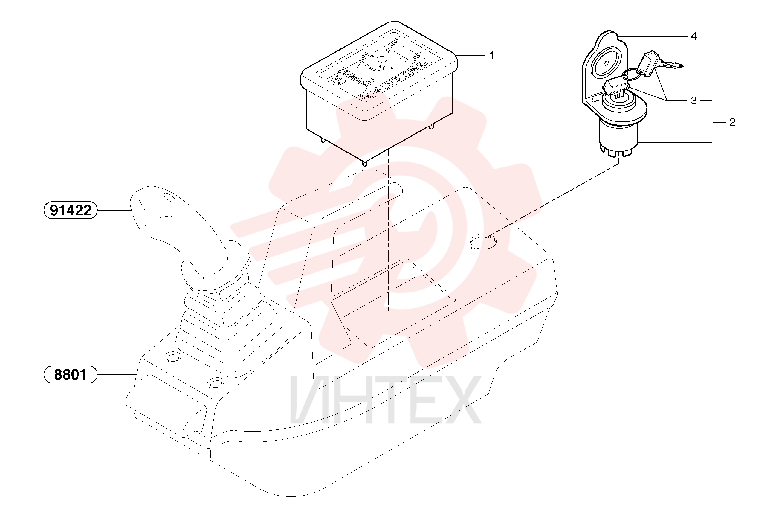 Instrument cluster VOE 11806199 (1)