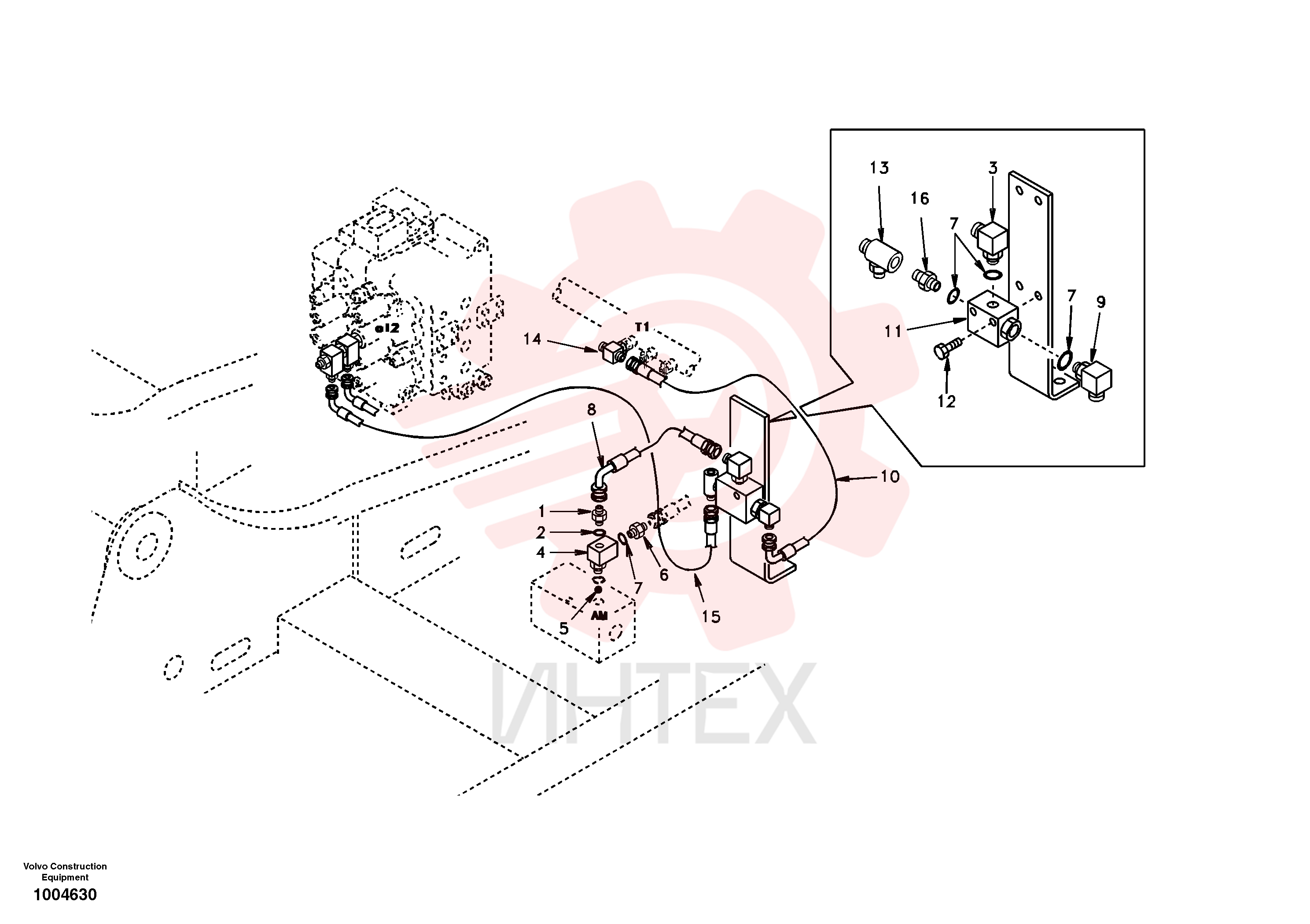 Flange screw