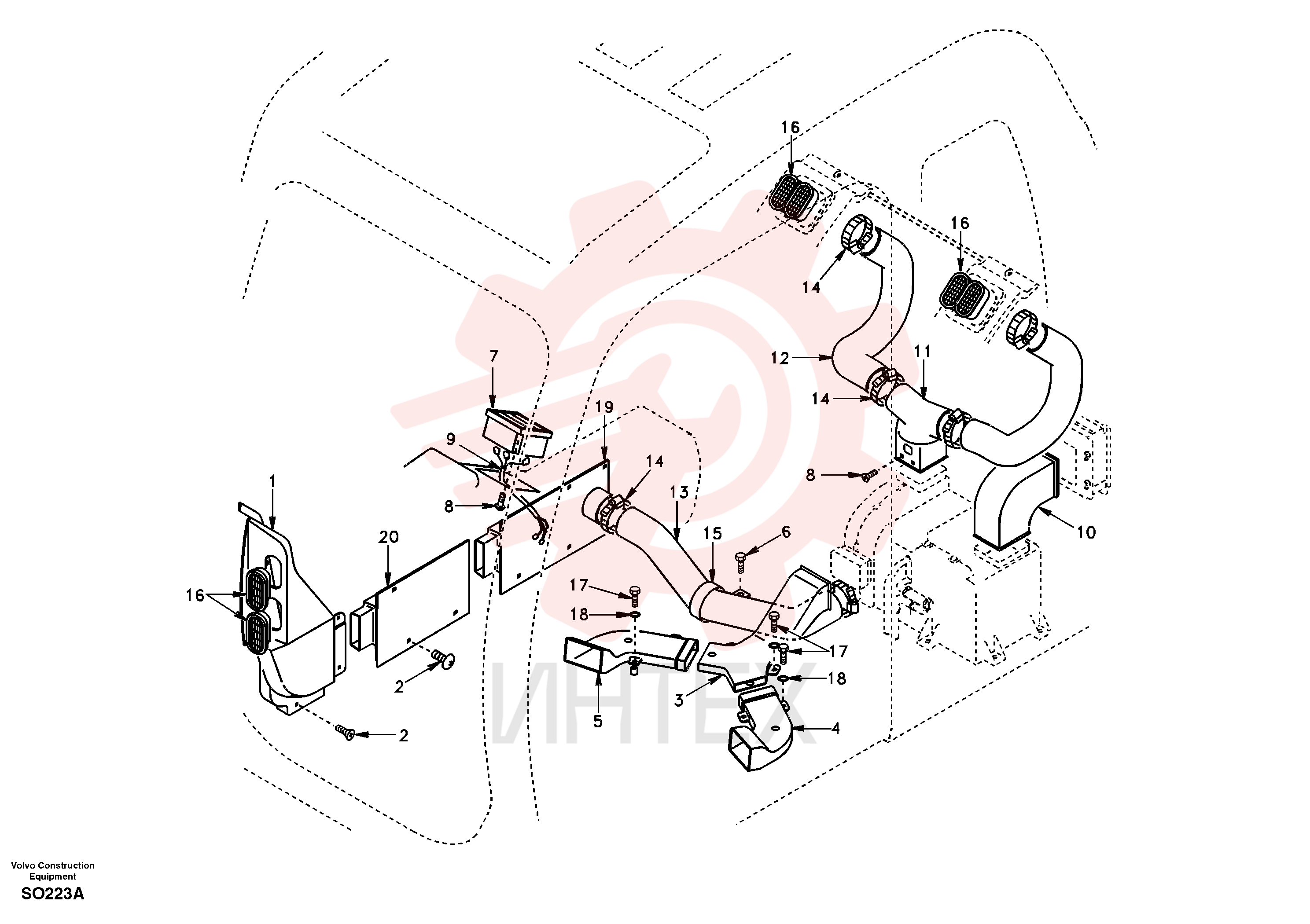 Flange screw