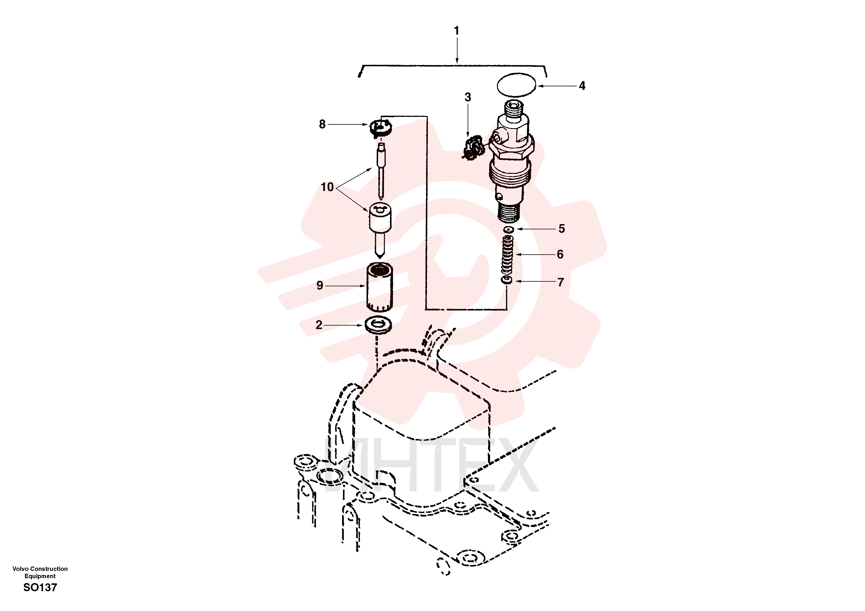 Прокладка SA 3905183