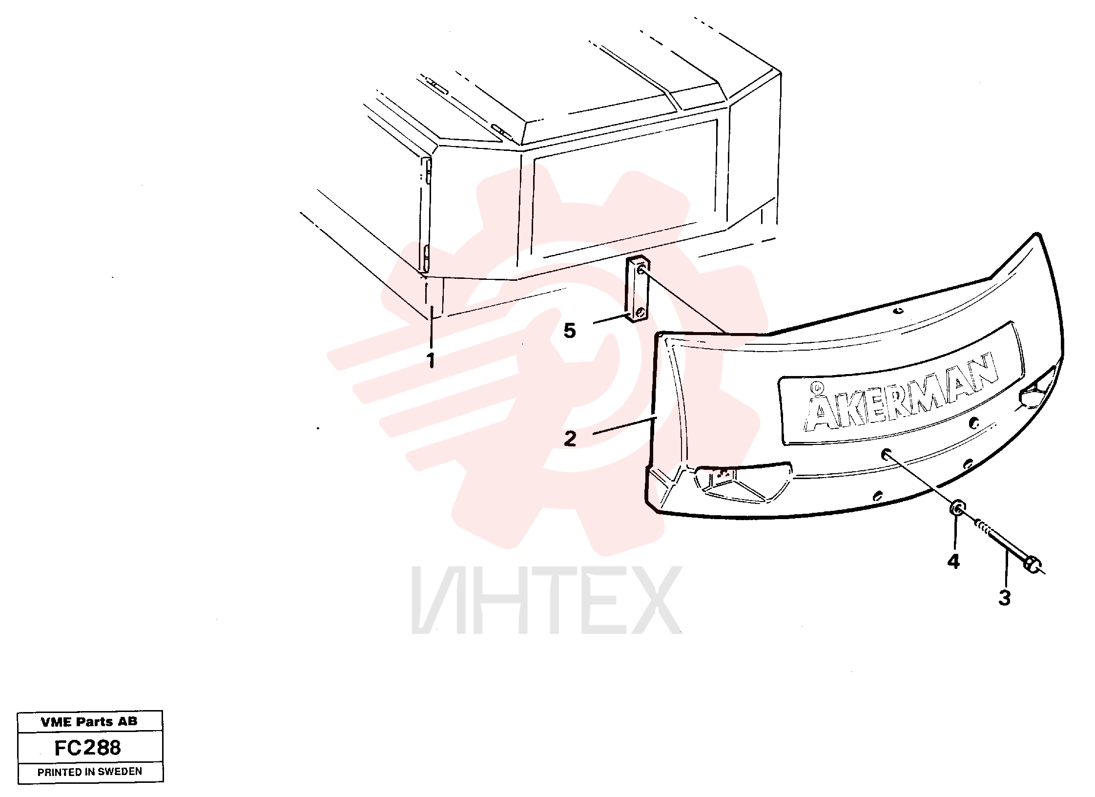 Противовес VOE 14258498