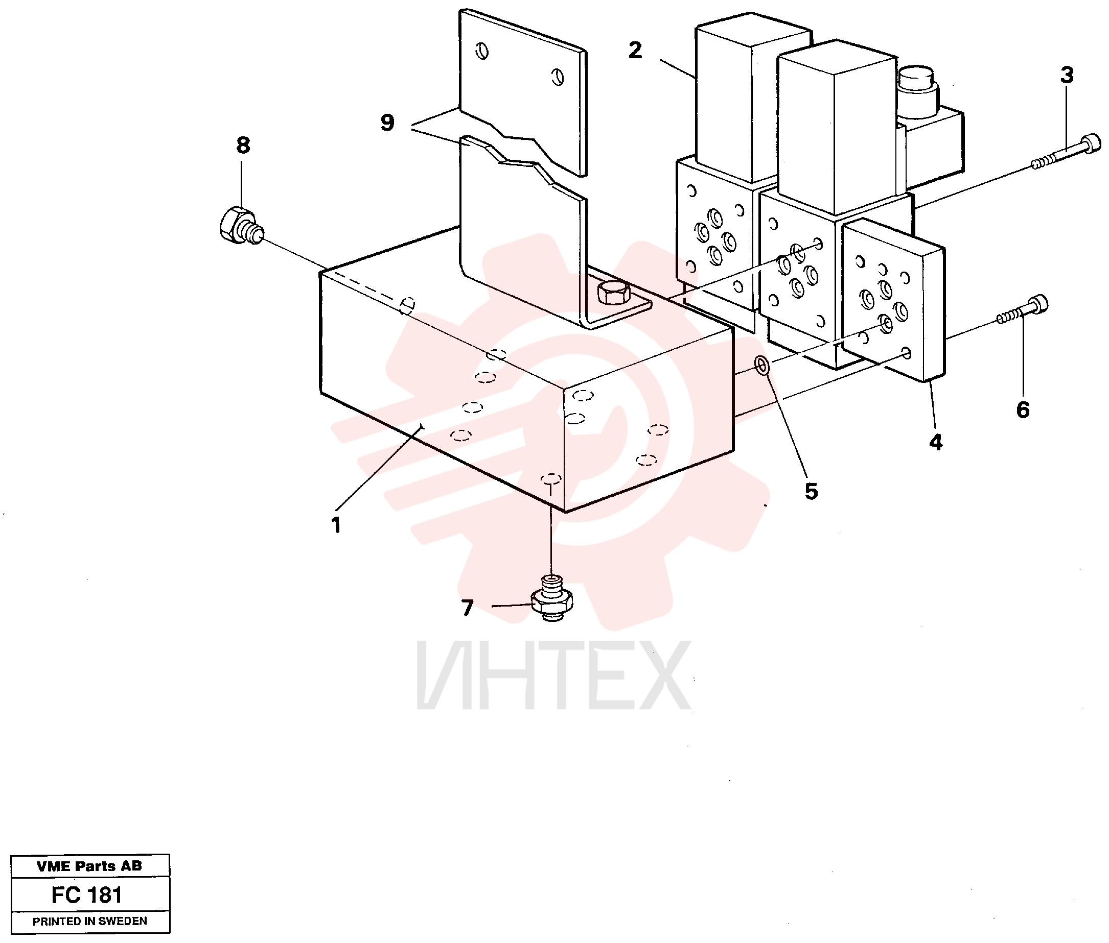 Sol Valve Block