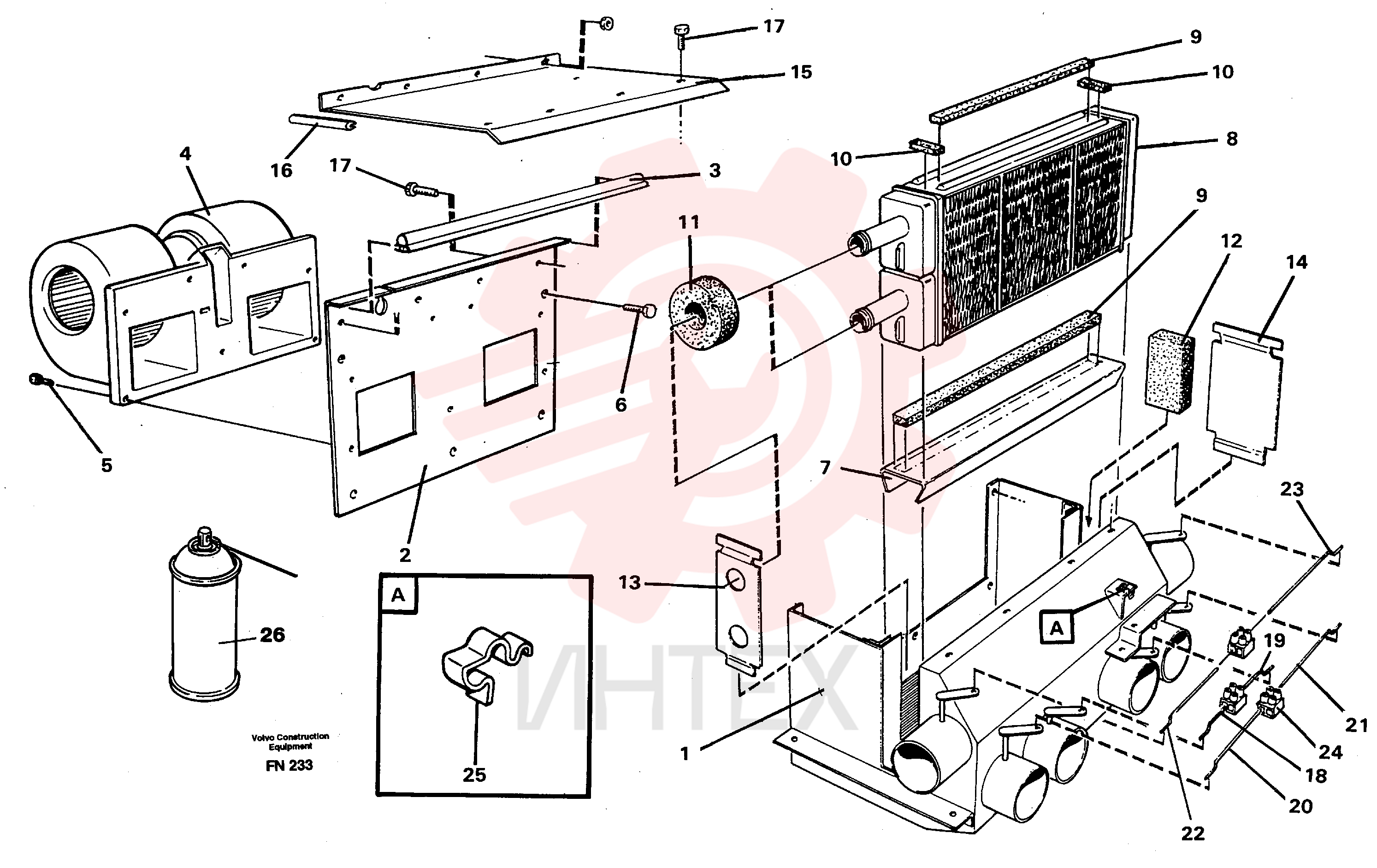 Cab heater