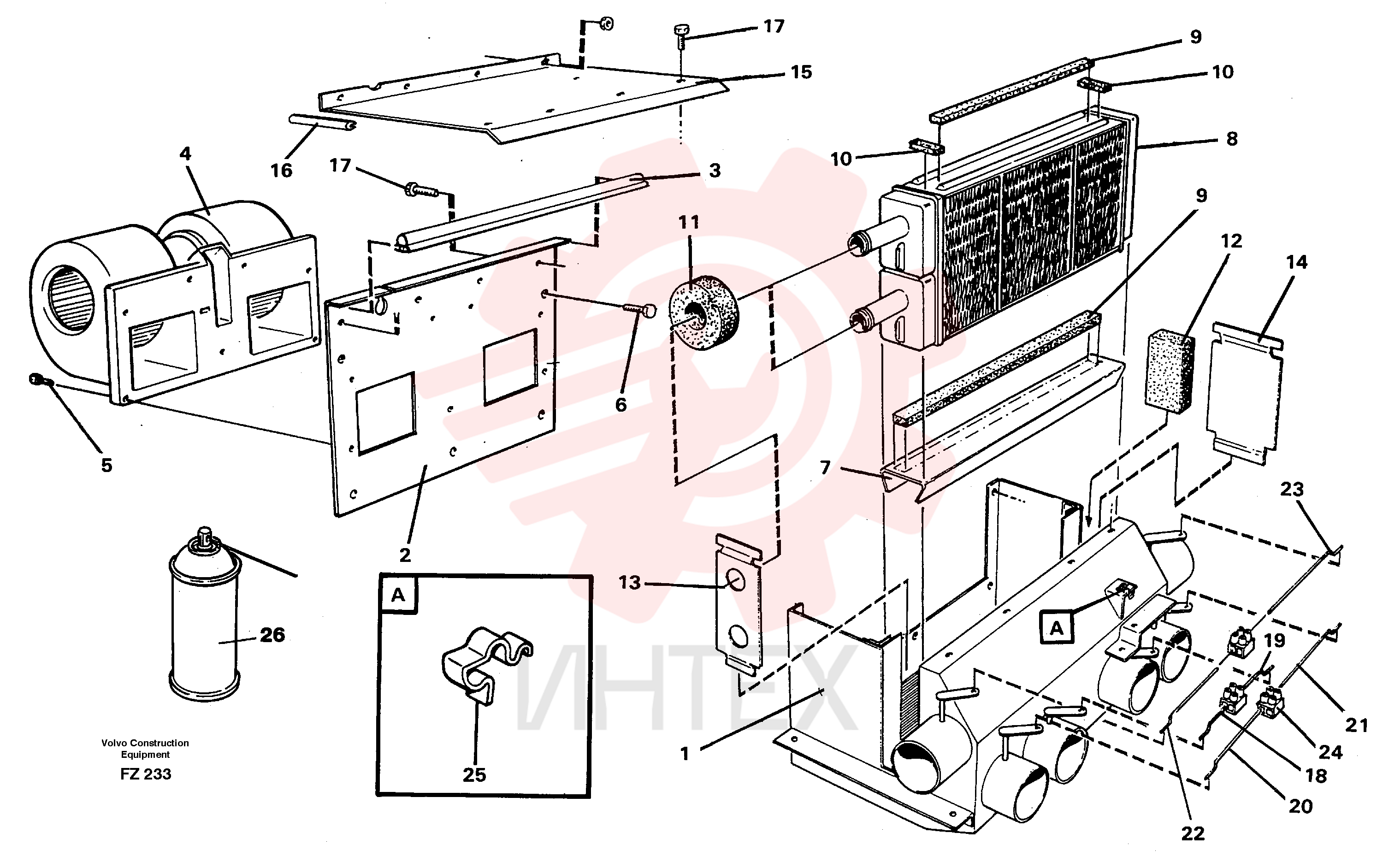 Cab heater