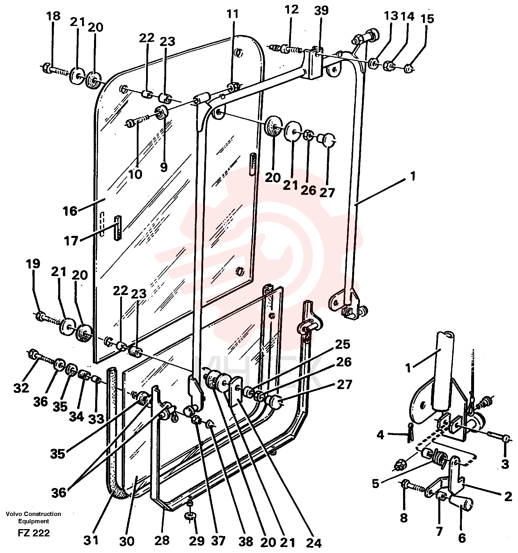 Lock Arm VOE 14245072