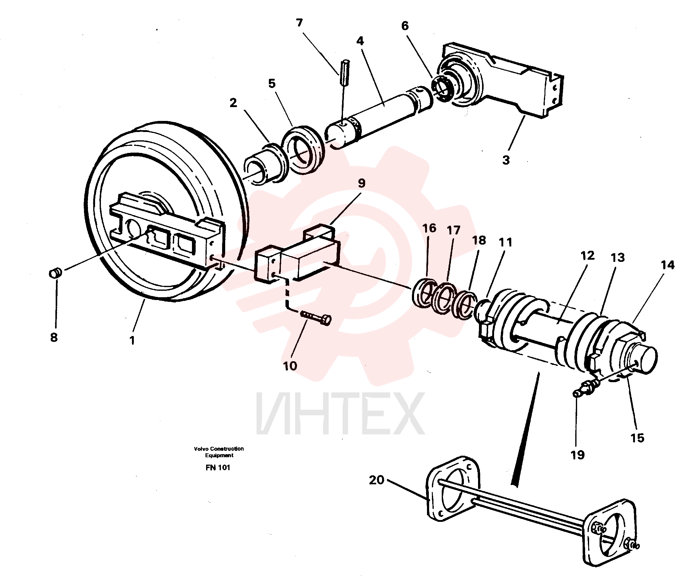 Tension Unit VOE 14253554 (2)