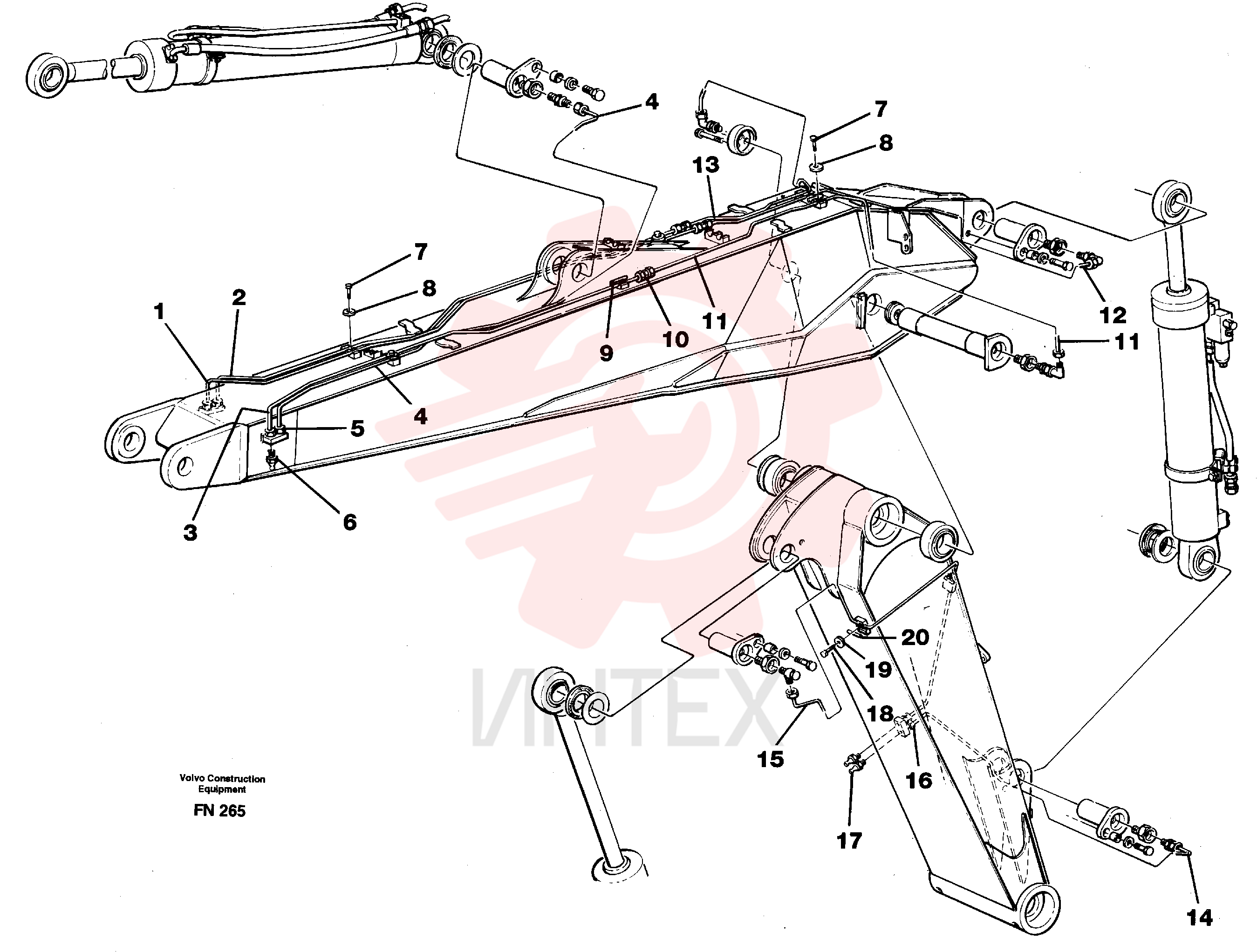 Tube Assembly VOE 14253203 (2)