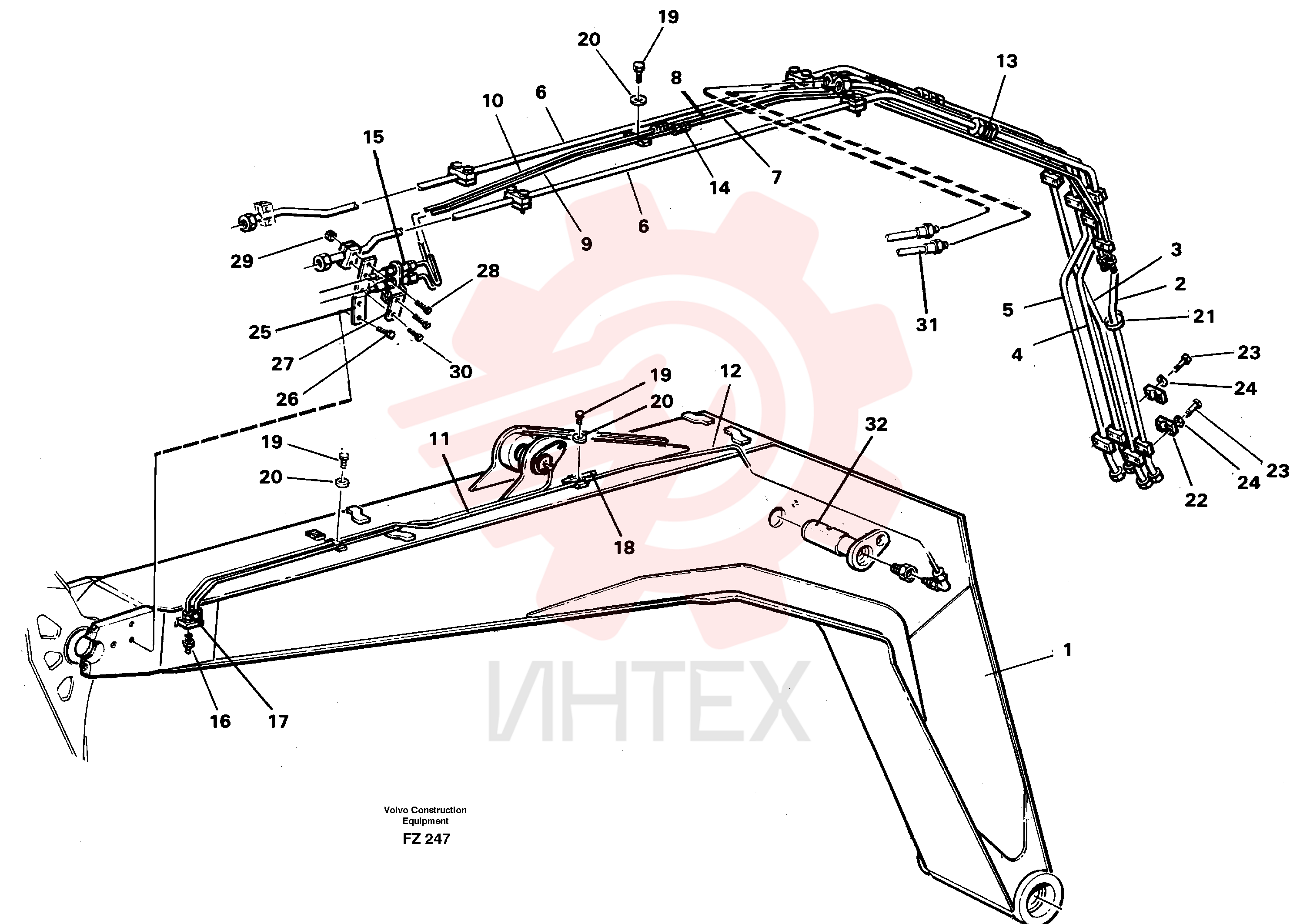 Tube Assembly VOE 14251602 (1)