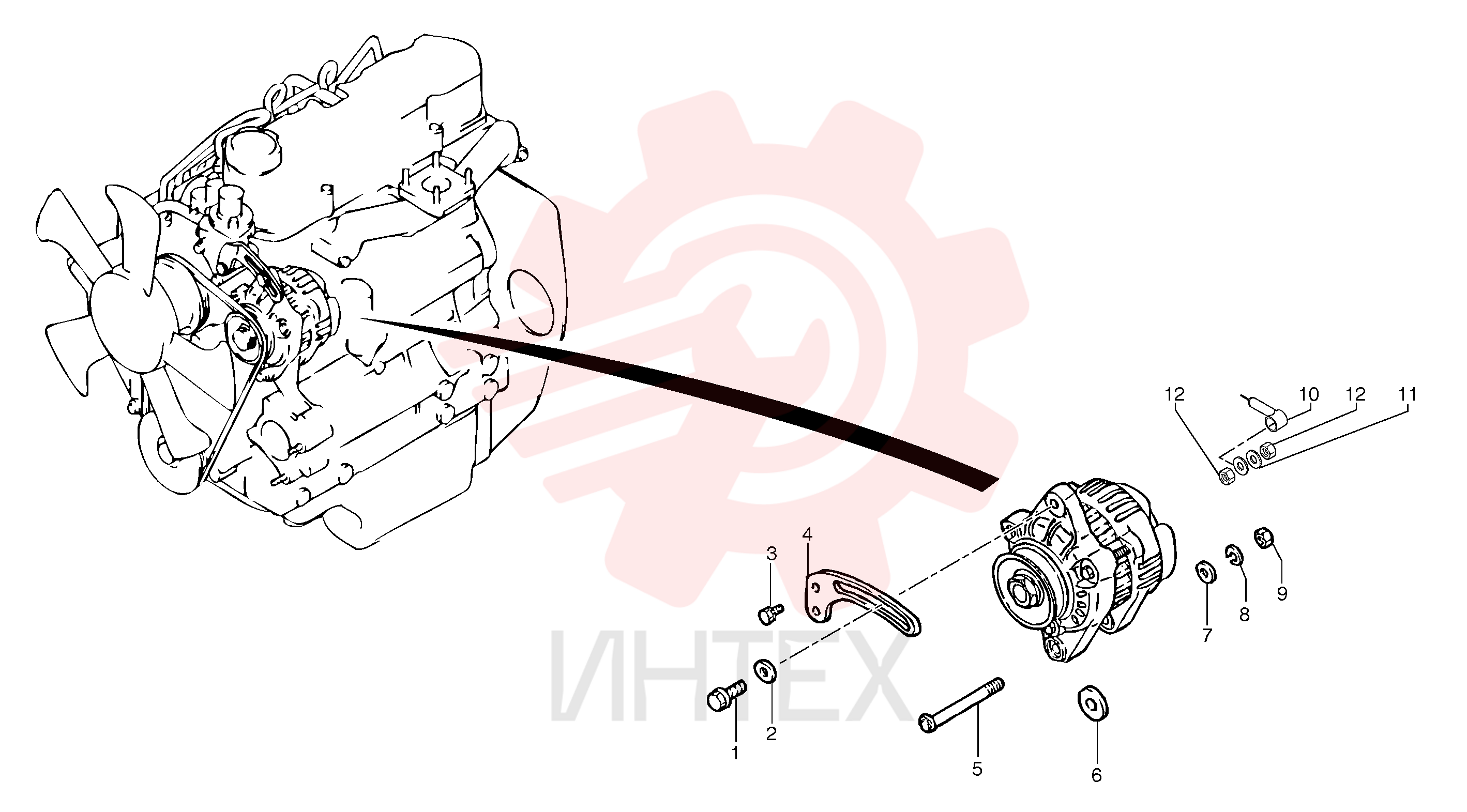 Болт VOE 983243 (1)