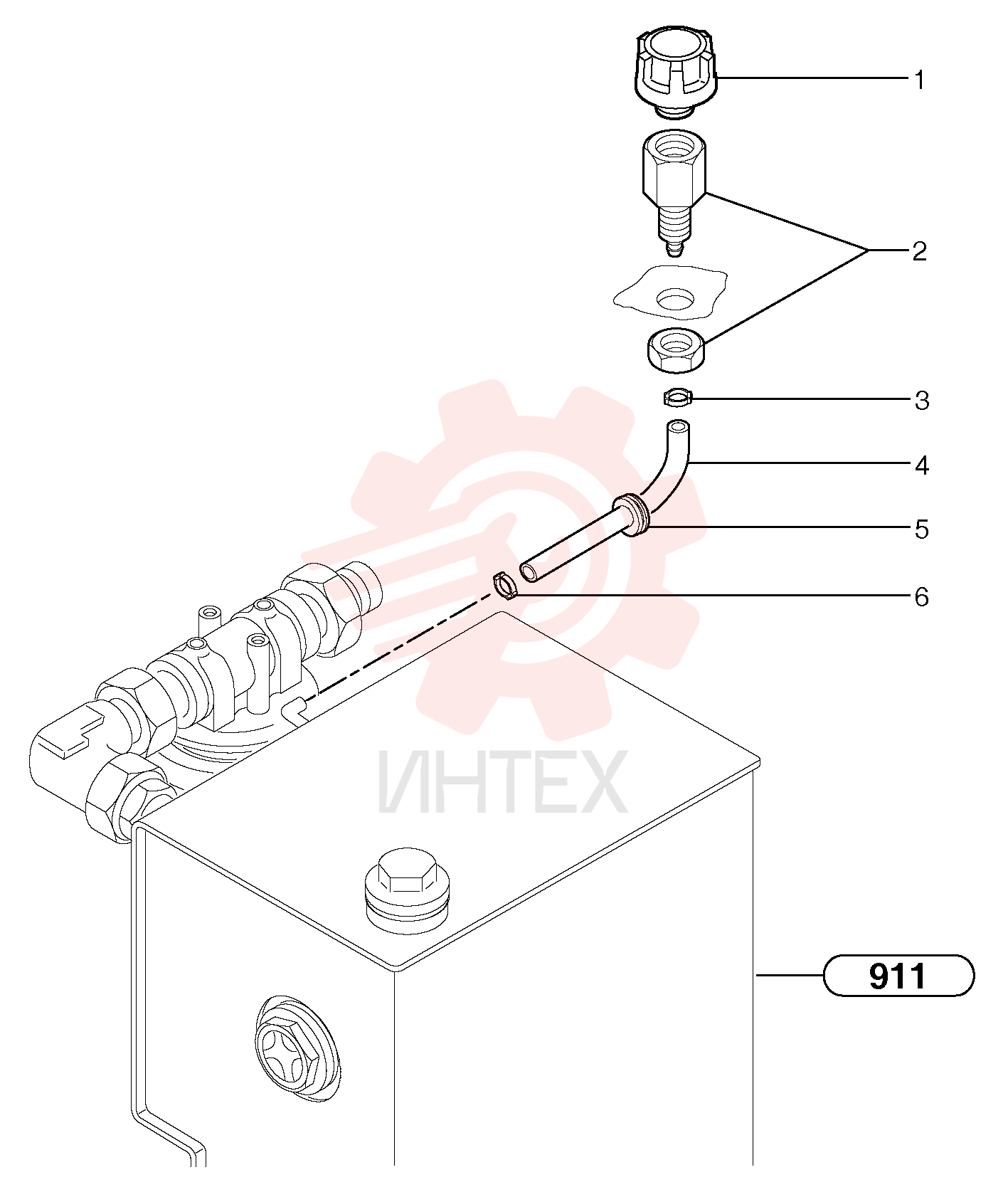 Breather pipe